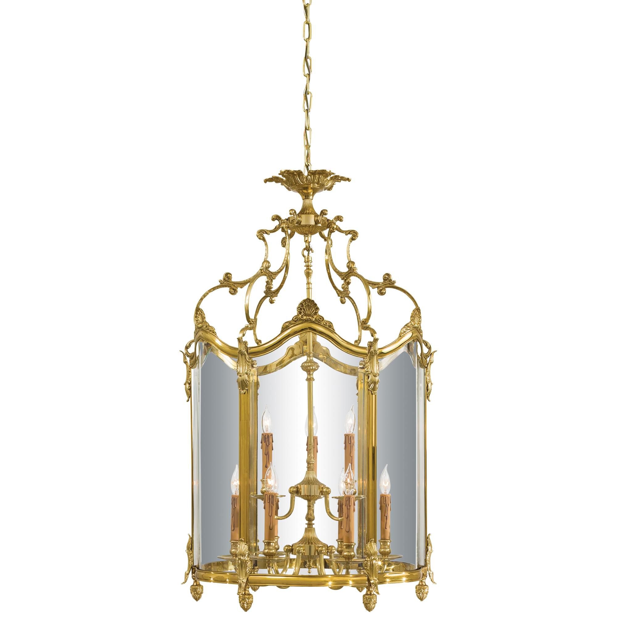 Metropolitan Lighting Vintage 23 Inch Cage Pendant Vintage - N2334 - Traditional