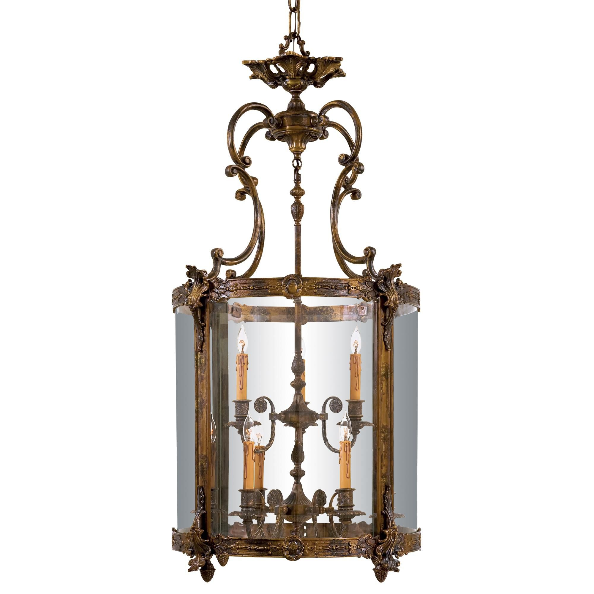 Metropolitan Lighting 25 Inch Cage Pendant - N2342 - Traditional