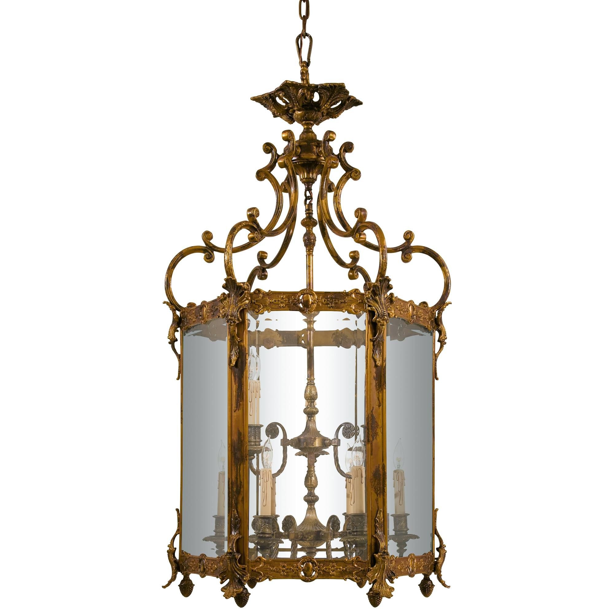 Metropolitan Lighting 26 Inch Cage Pendant - N2345 - Traditional