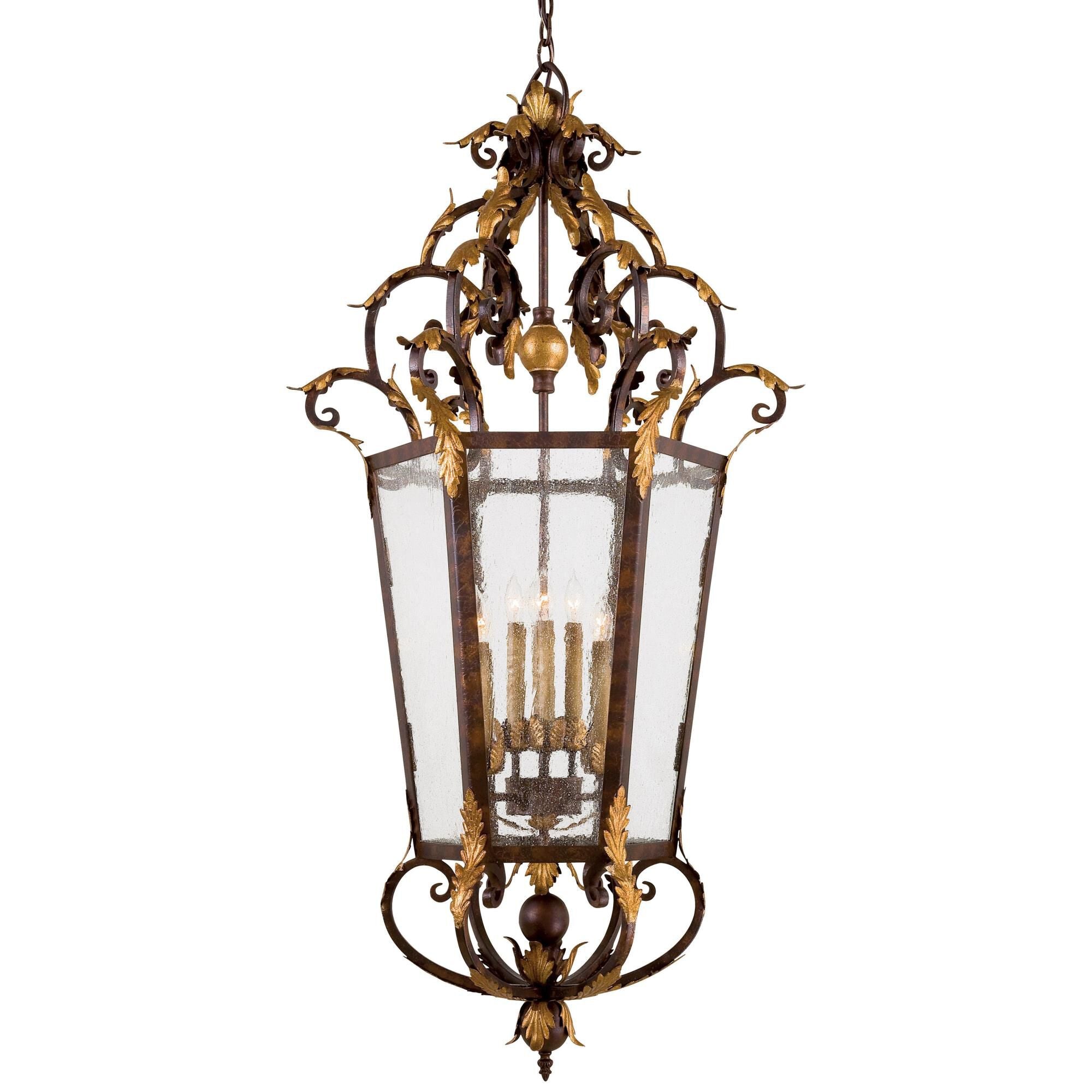 Metropolitan Lighting Zaragoza 25 Inch Cage Pendant Zaragoza - N3639-355 - Wrought Iron