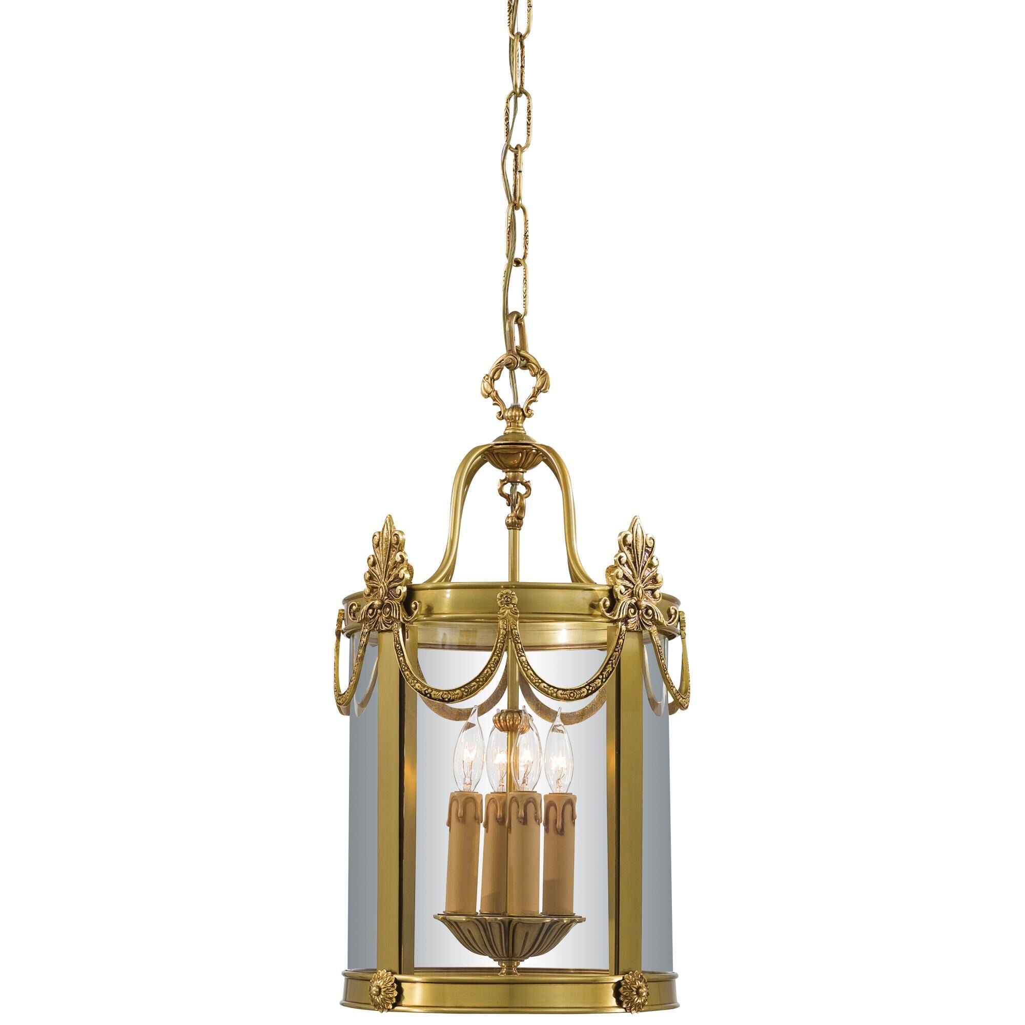 Metropolitan Lighting Vintage 12 Inch Cage Pendant Vintage - N850704 - Cast Brass
