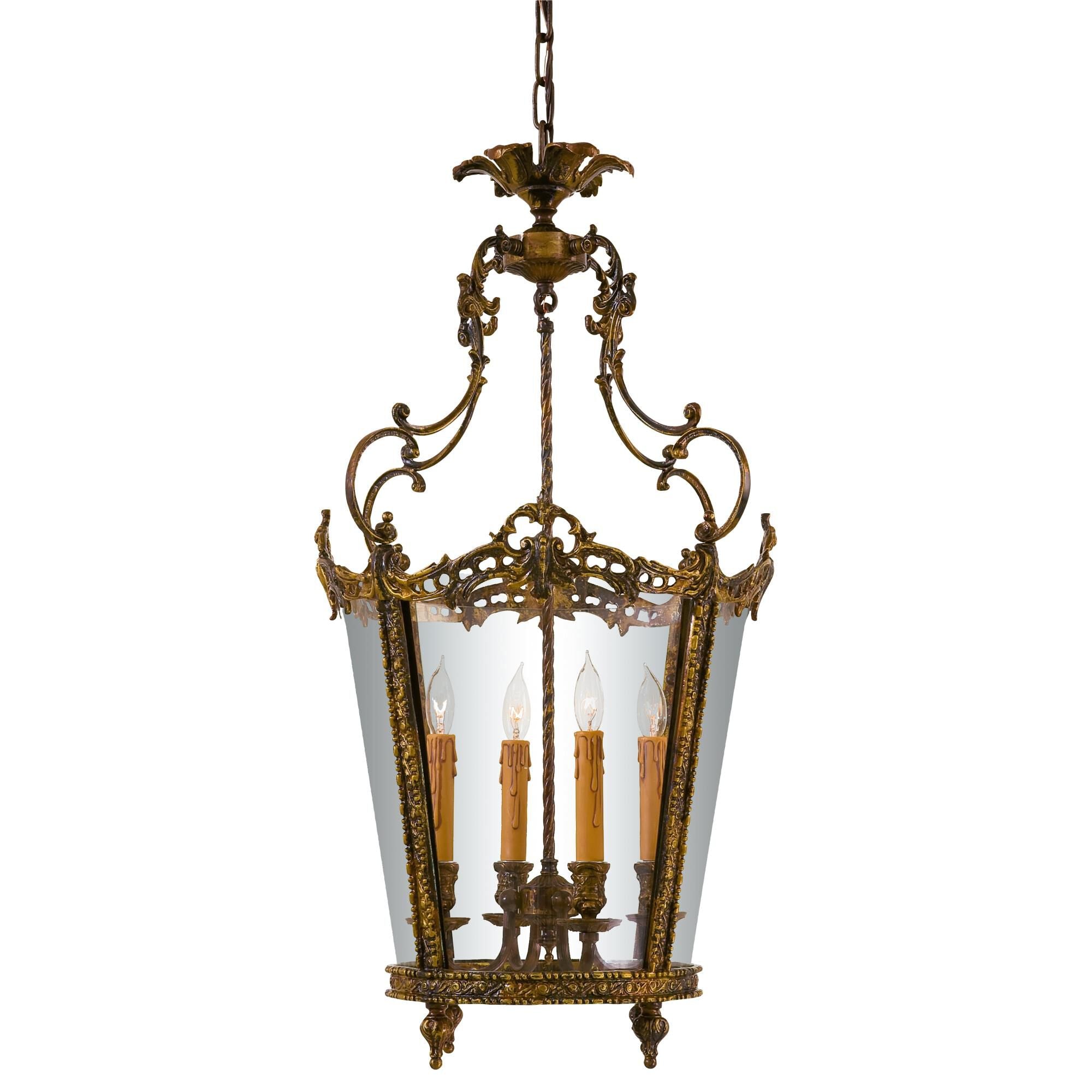 Metropolitan Lighting Vintage 18 Inch Cage Pendant Vintage - N851204-OXB - Traditional
