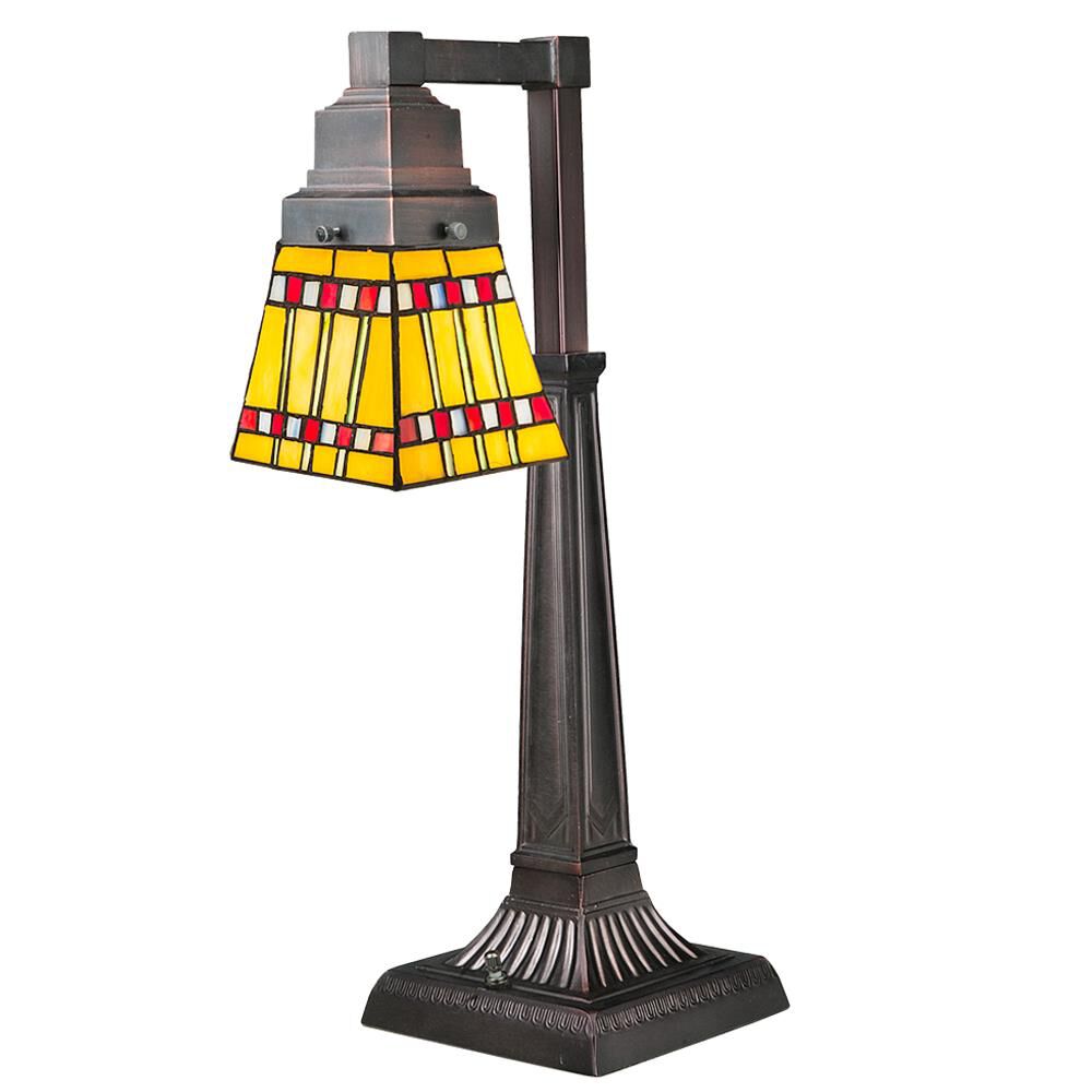 Meyda Lighting Prairie Corn 20 Inch Desk Lamp Prairie Corn - 27657 - Craftsman-Mission