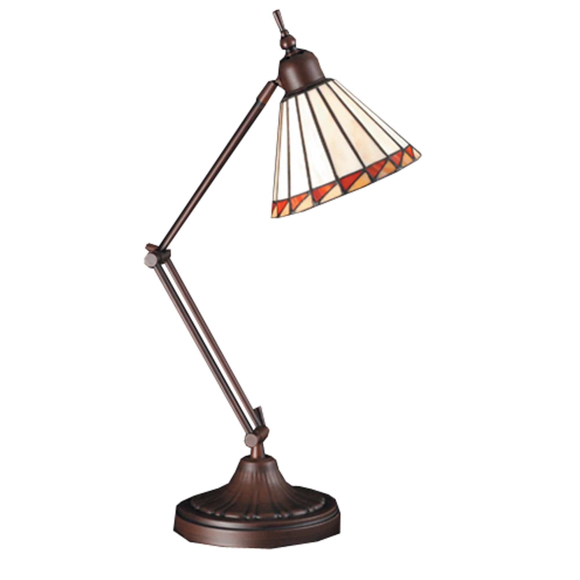 Meyda Lighting Prairie Mission 23 Inch Desk Lamp Prairie Mission - 65946 - Craftsman-Mission