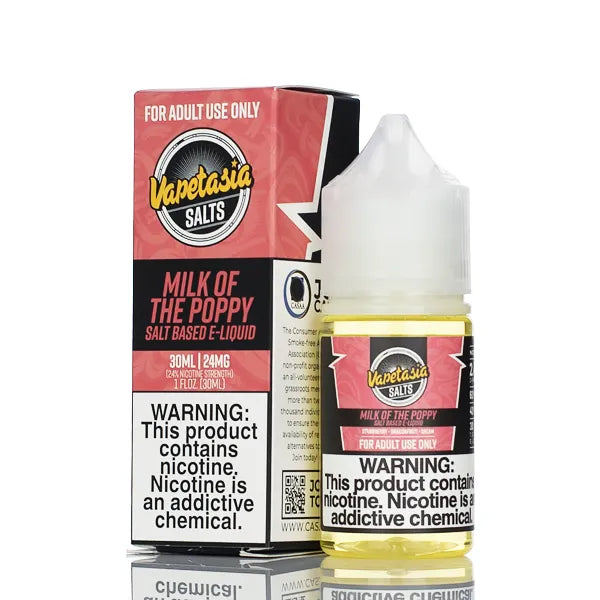 Vapetasia E-Juice Salts - Milk Of The Poppy - 30ml