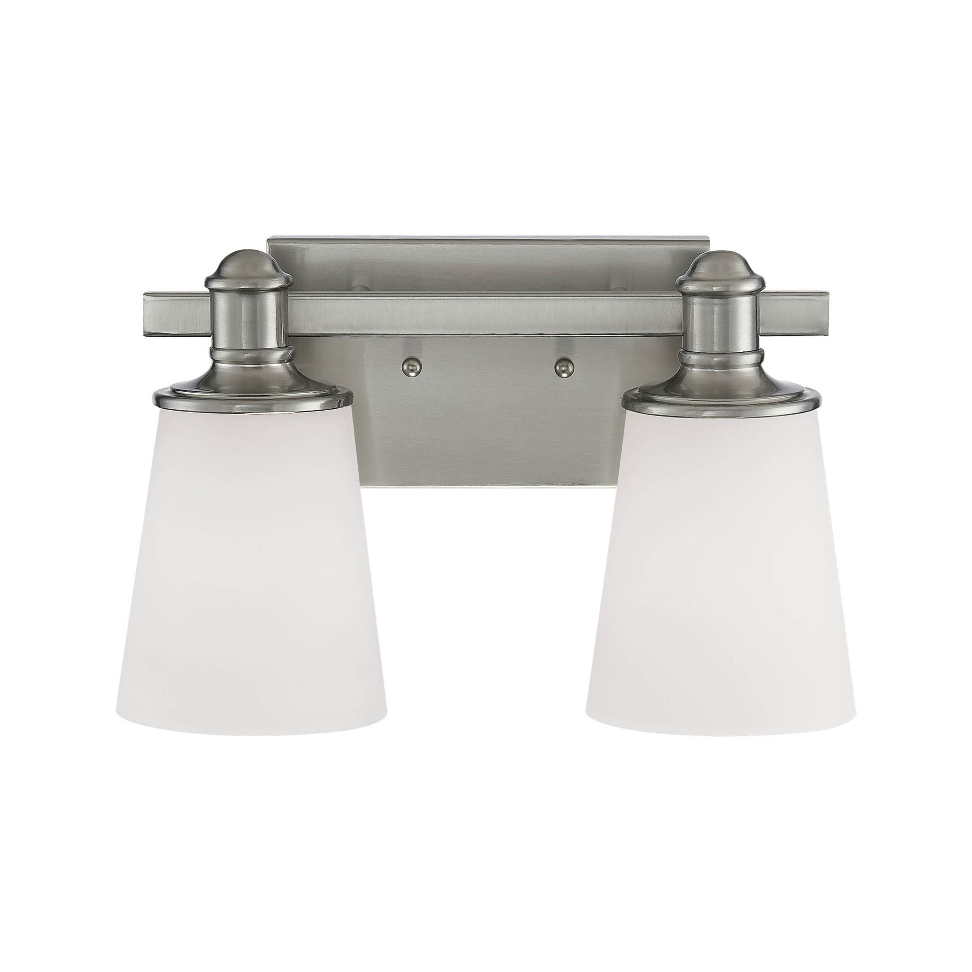 Millennium Lighting Cimmaron 13 Inch 2 Light Bath Vanity Light Cimmaron - 2162-SN - Transitional