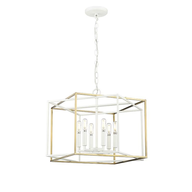 Millennium Lighting Lowe 22 Inch Cage Pendant Lowe - 22609-MW-VB