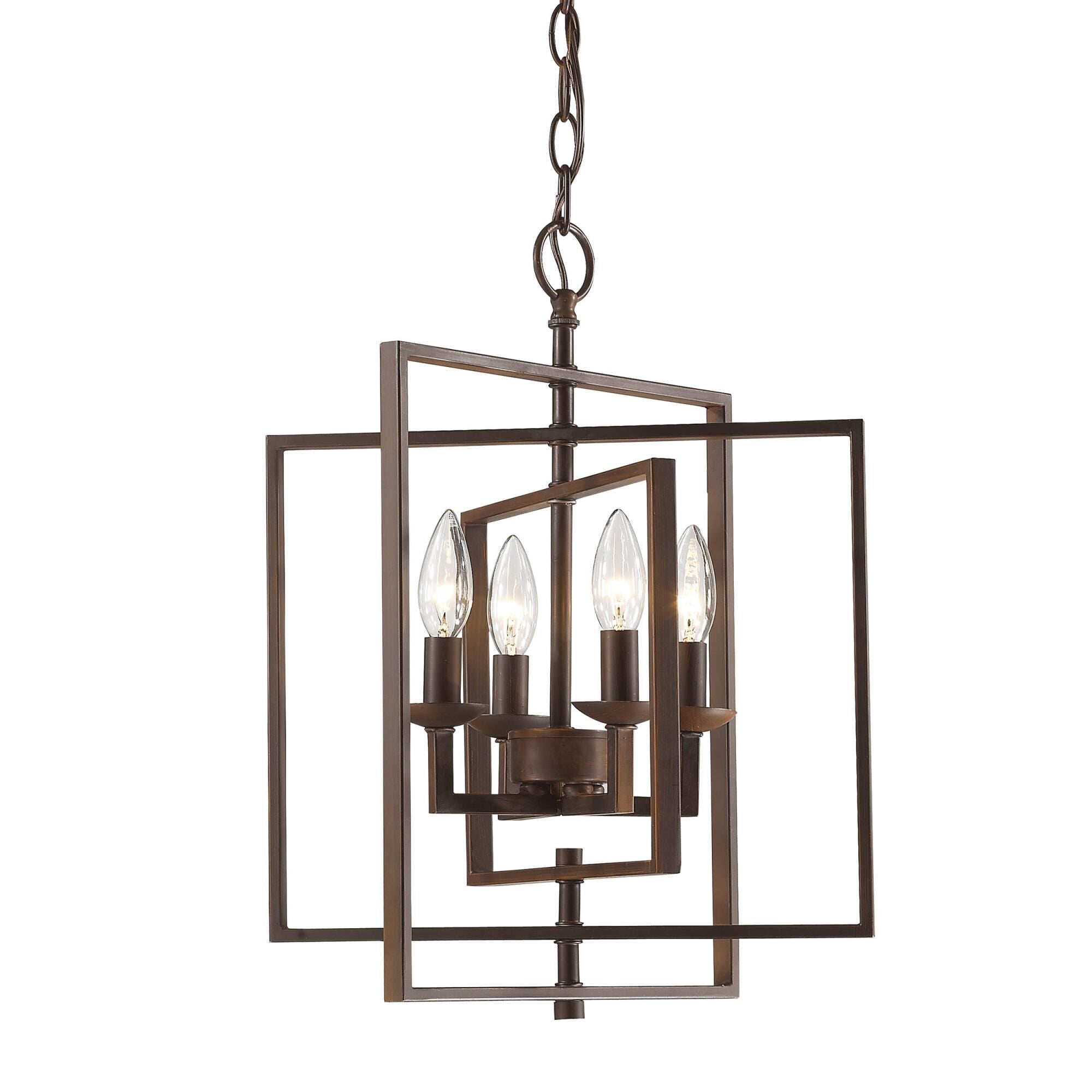 Millennium Lighting Nellis 18 Inch Cage Pendant Nellis - 3230-RBZ - Art Deco
