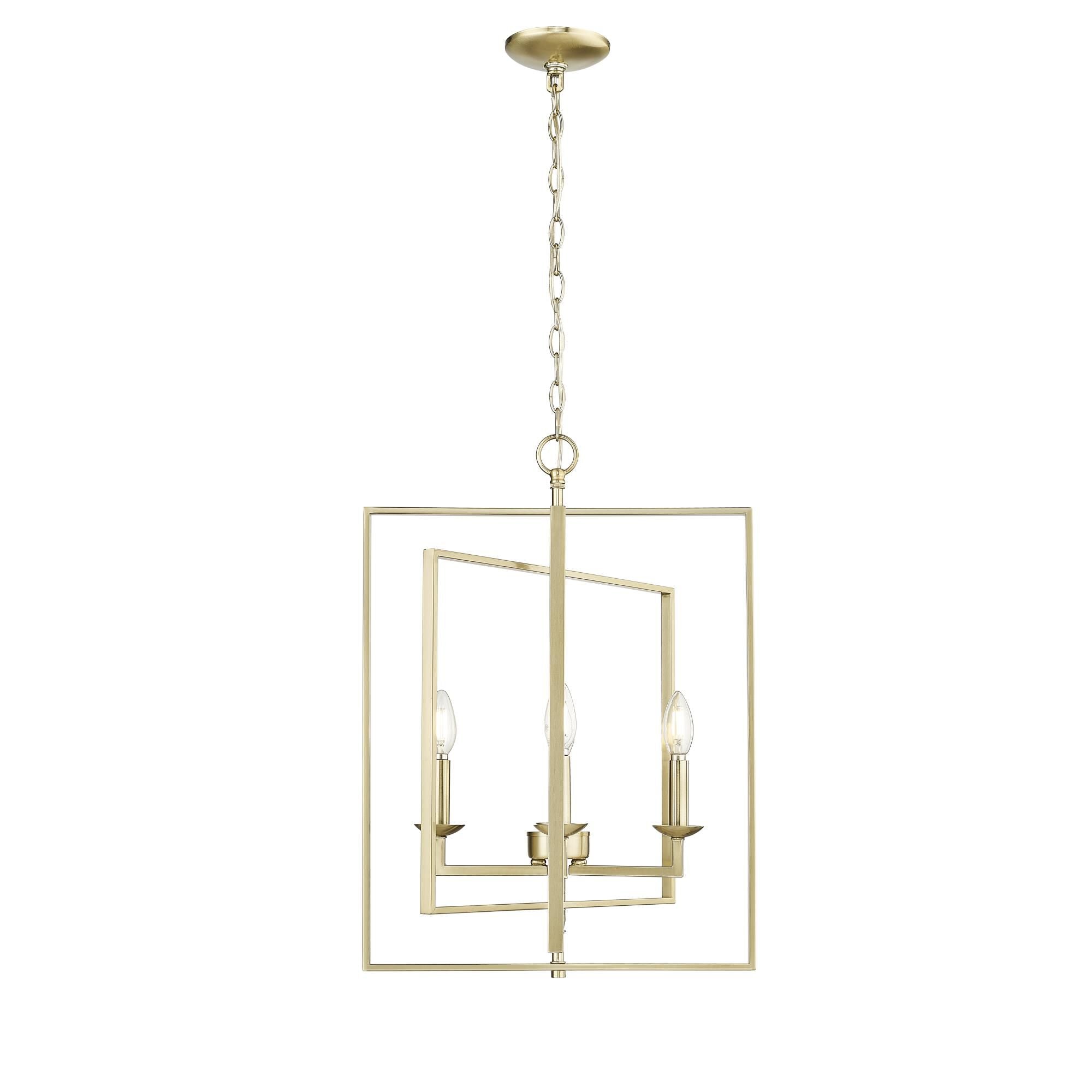 Millennium Lighting Nellis 25 Inch Cage Pendant Nellis - 3231-MG - Art Deco