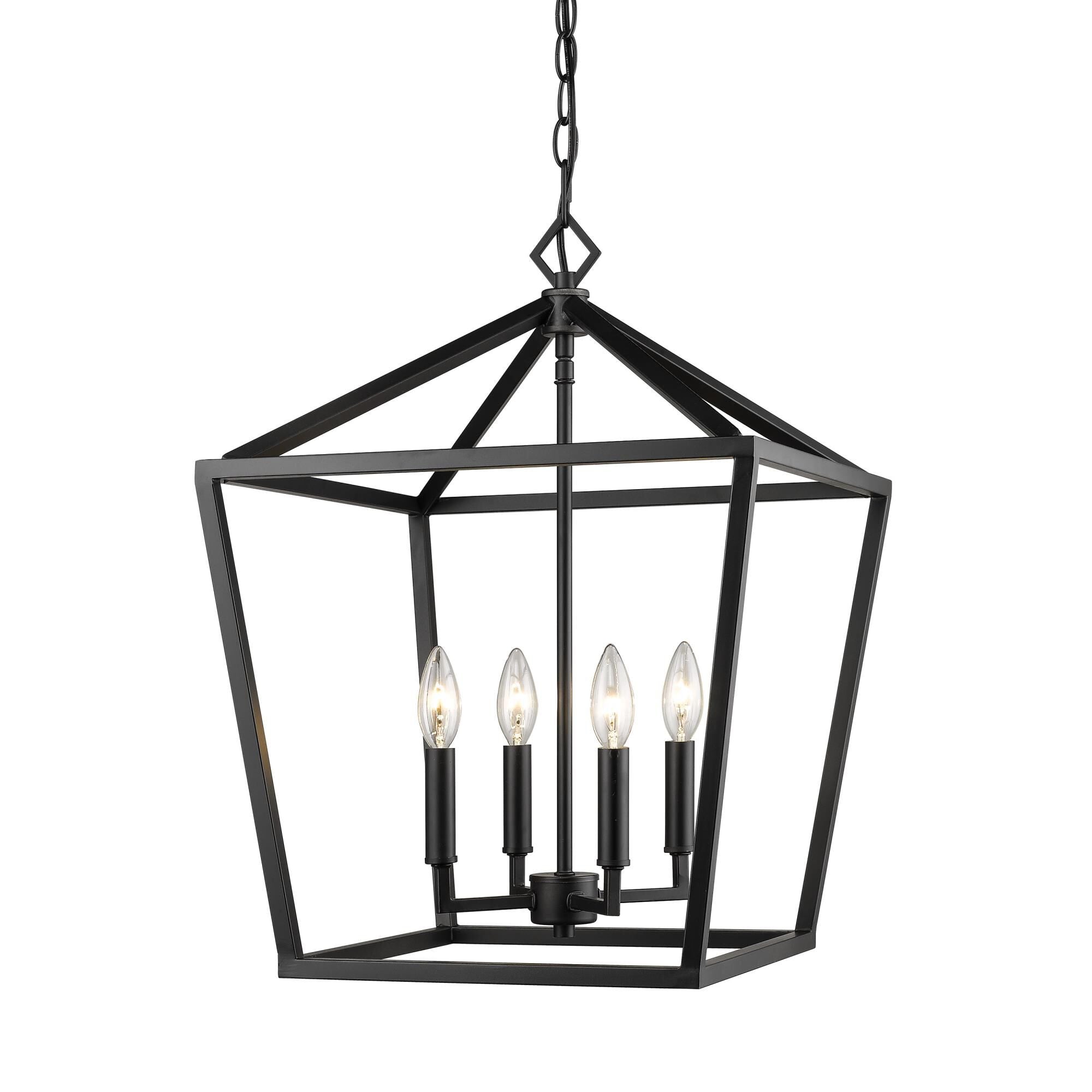 Millennium Lighting 16 Inch Cage Pendant - 3244-MB - Transitional