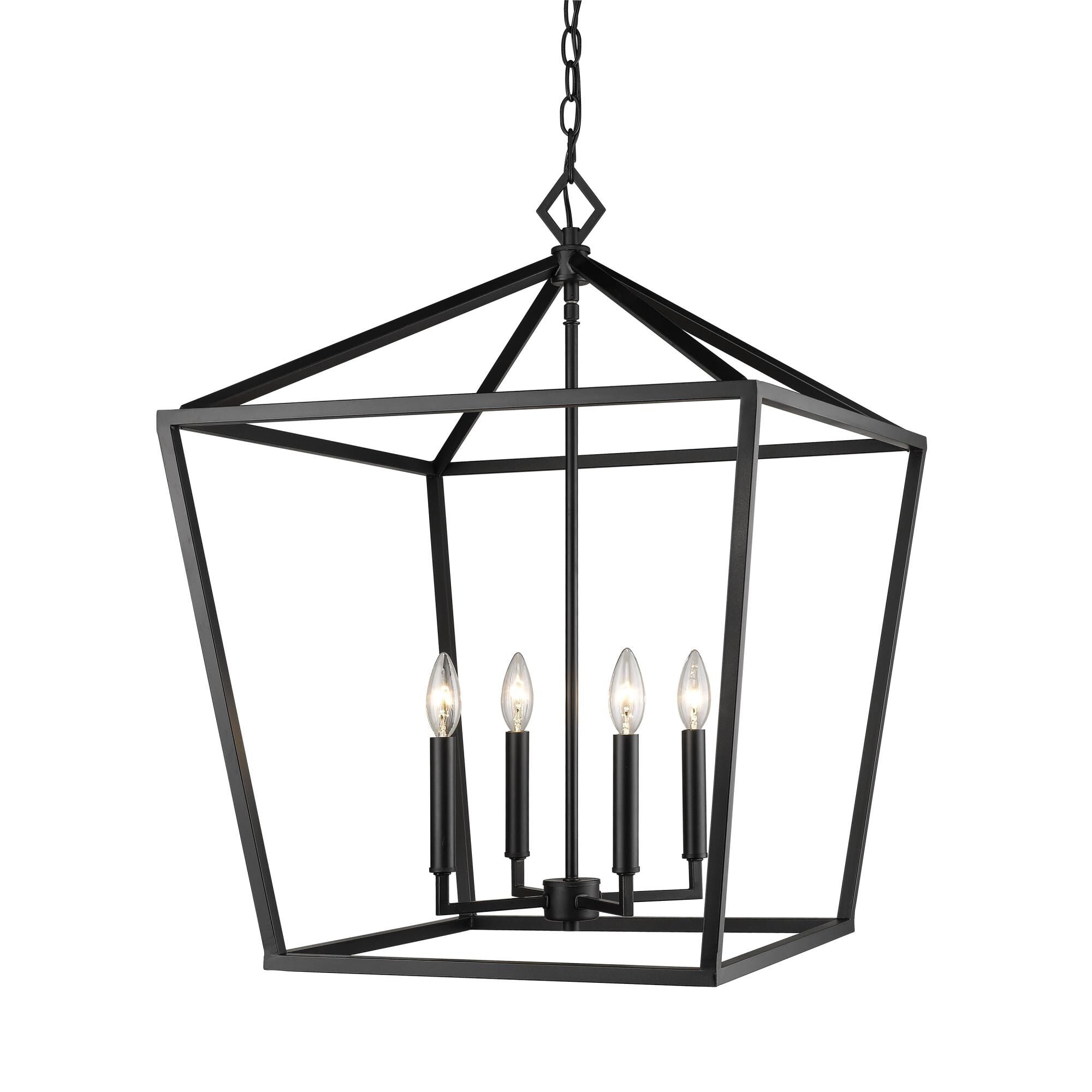 Millennium Lighting 20 Inch Cage Pendant - 3254-MB - Modern Contemporary