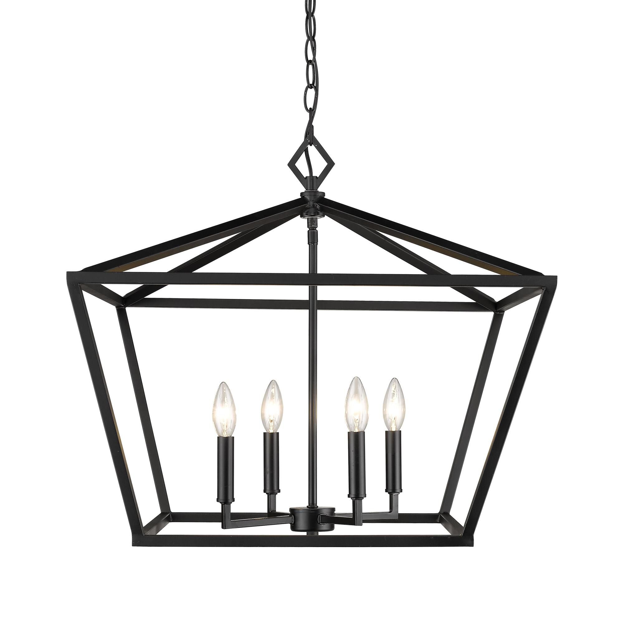 Millennium Lighting 23 Inch Cage Pendant - 3294-MB - Transitional