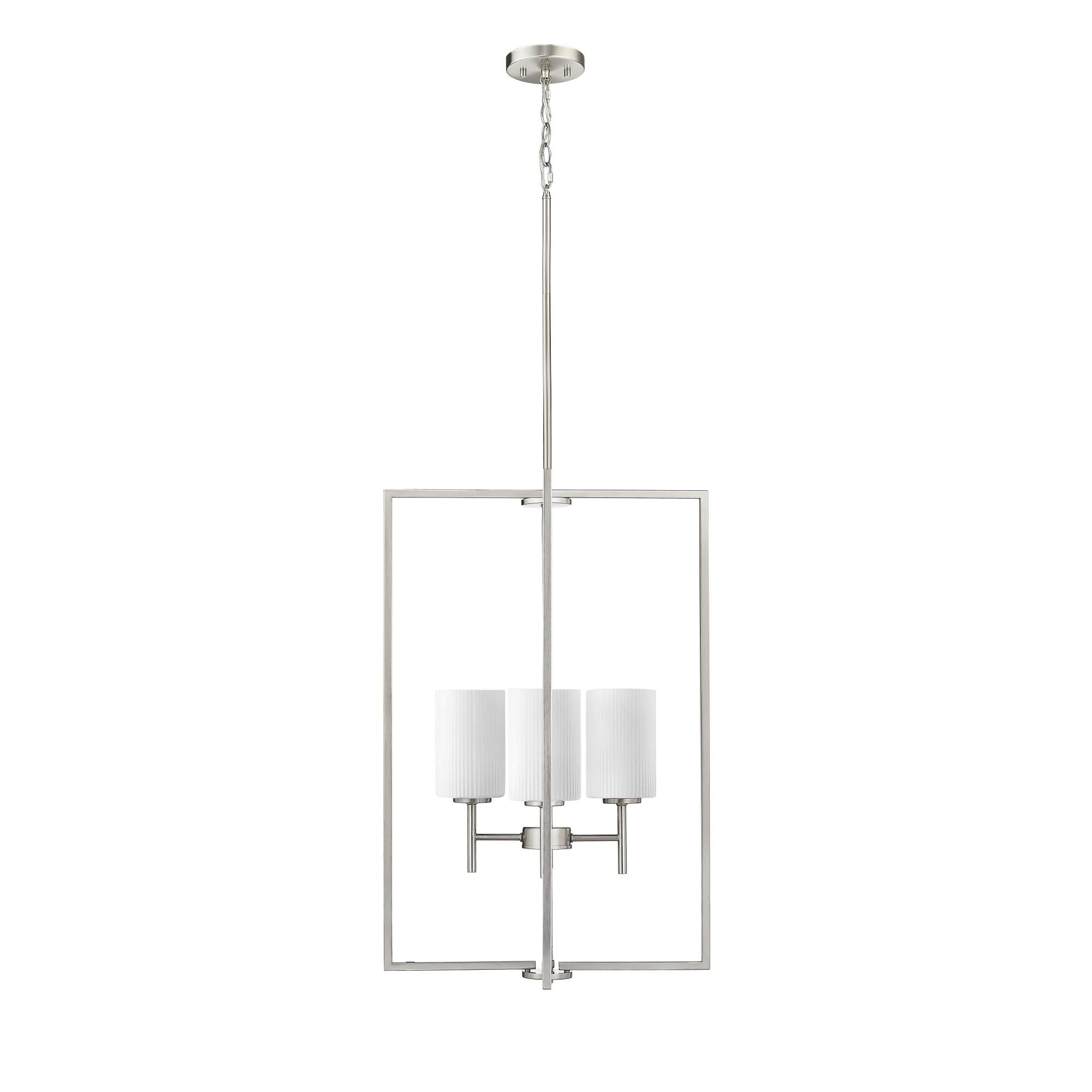 Millennium Lighting Luxx 28 Inch Cage Pendant Luxx - 96004-BN - Transitional