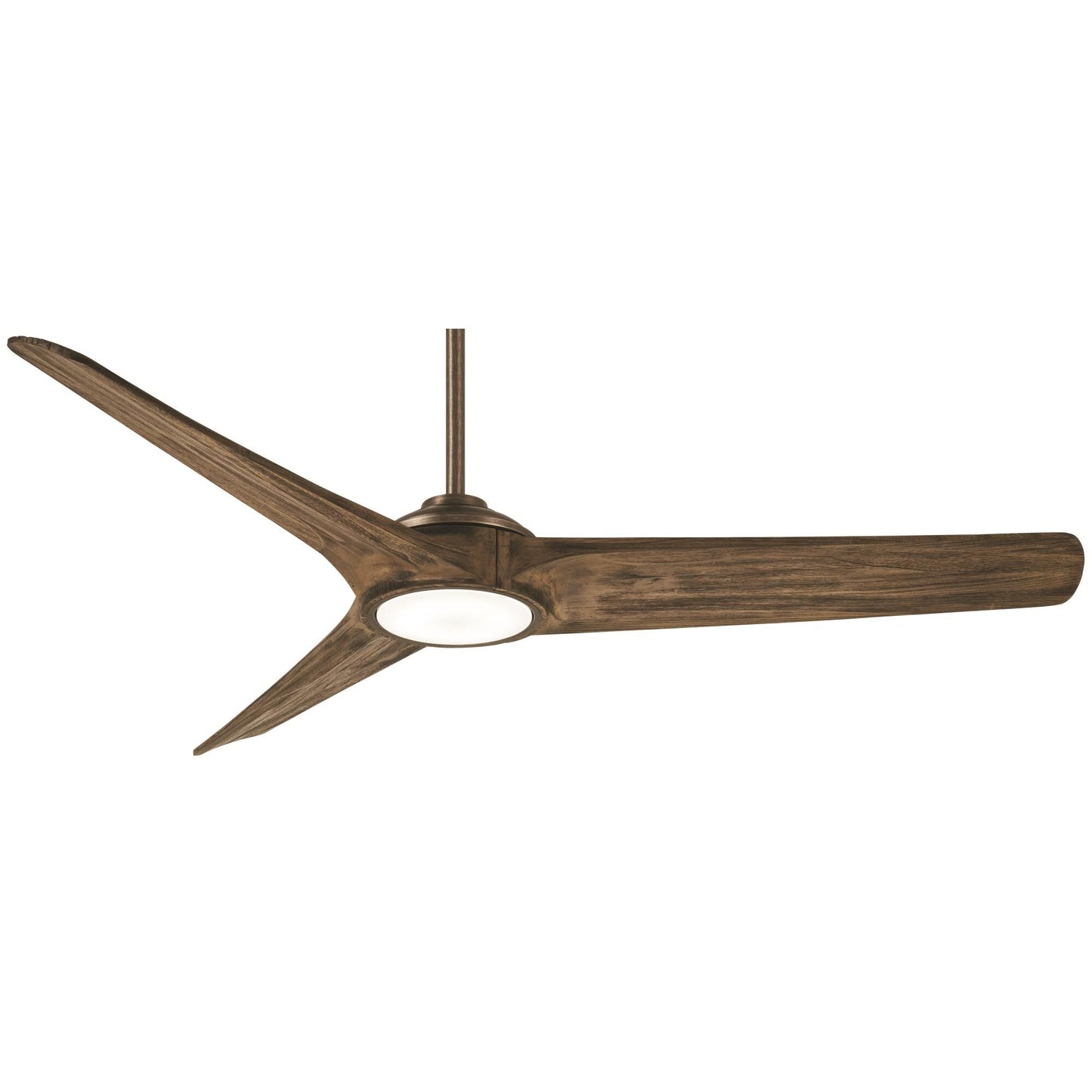 Minka Aire Timber 68 Inch Ceiling Fan with Light Kit Timber - F747L-HBZ/AW - Modern Contemporary