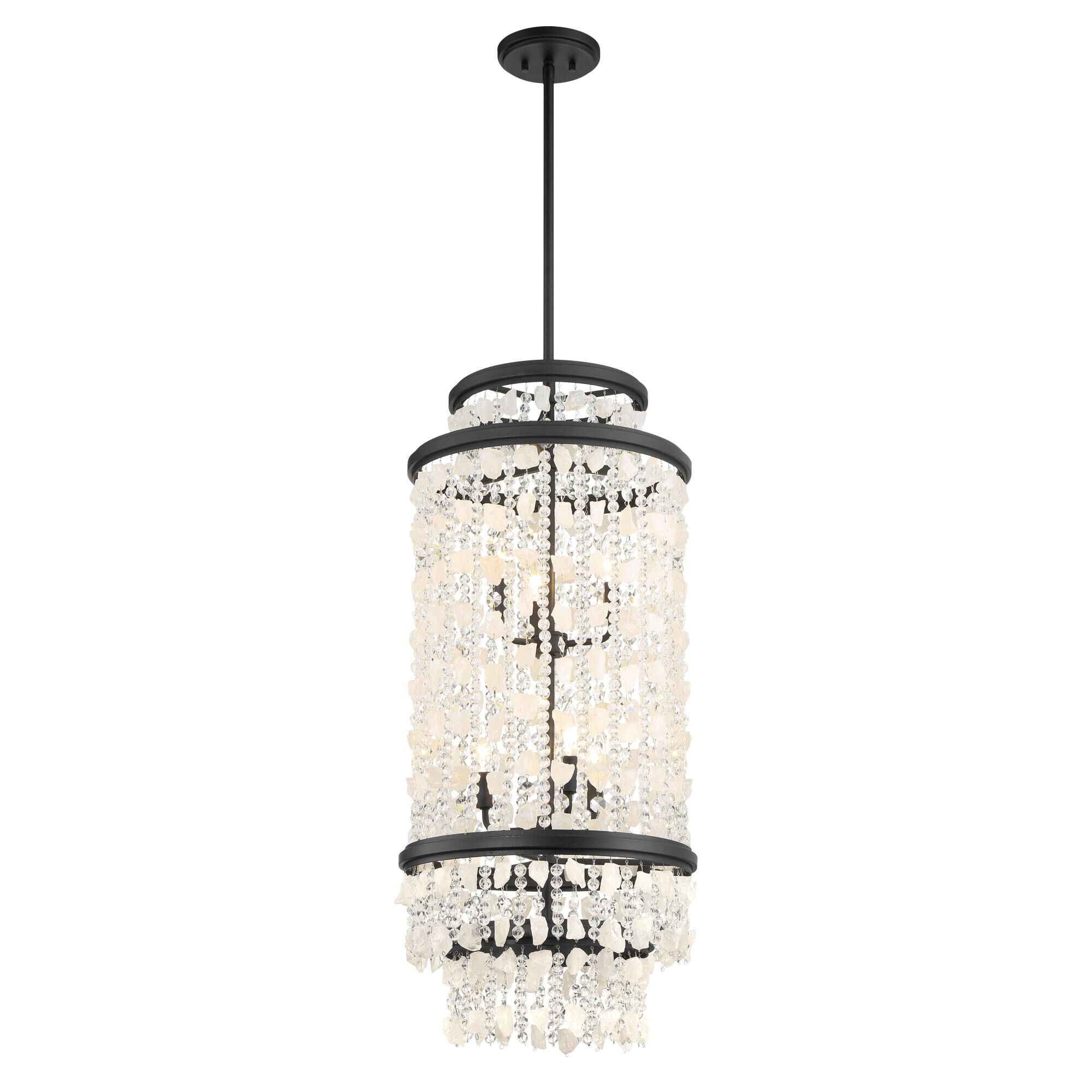 Minka Lavery Shimmering Elegance Cage Pendant Shimmering Elegance - 6704-66 - Modern Contemporary
