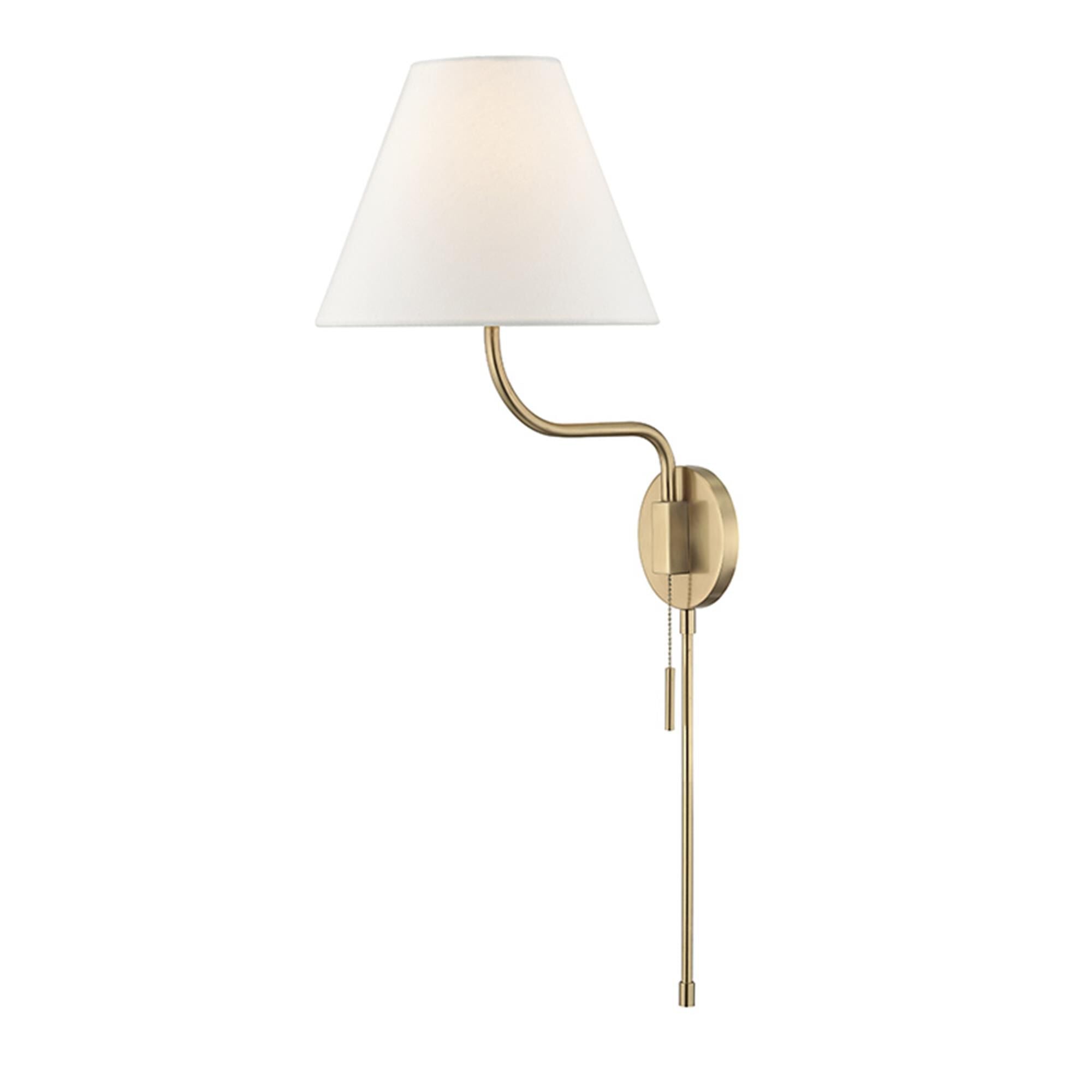 Mitzi Patti 10.5 Inch Wall Swing Lamp Patti - HL240101-AGB - Transitional