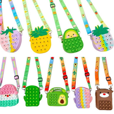 Kids' Pop-it Bubble Fidget Handbag