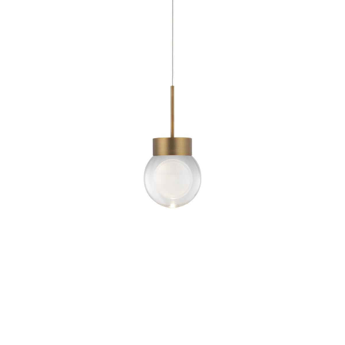 Modern Forms Double Bubble 5 Inch LED Mini Pendant Double Bubble - PD-82006-AB - Transitional