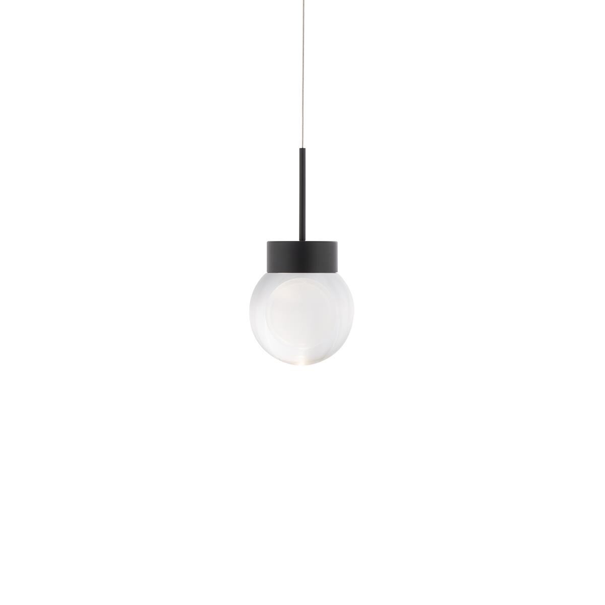Modern Forms Double Bubble 5 Inch LED Mini Pendant Double Bubble - PD-82006-BK - Transitional