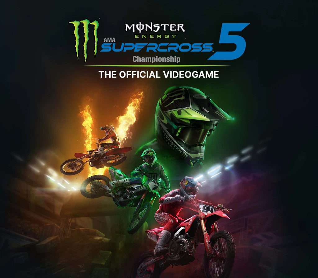 Monster Energy Supercross 5 - The Official Videogame UK XBOX One - Xbox Series X|S CD Key
