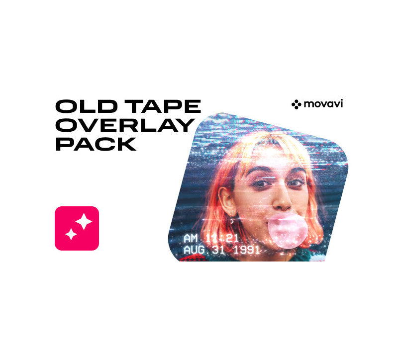Movavi Video Suite 2023 - Old Tape Overlay Pack DLC Steam CD Key