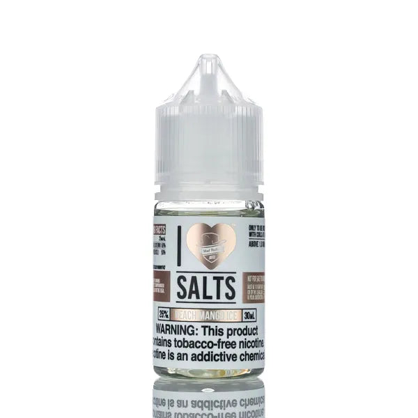 Mad Hatter Juice - I Love Salts TFN - Peach Mango Ice - 30ml