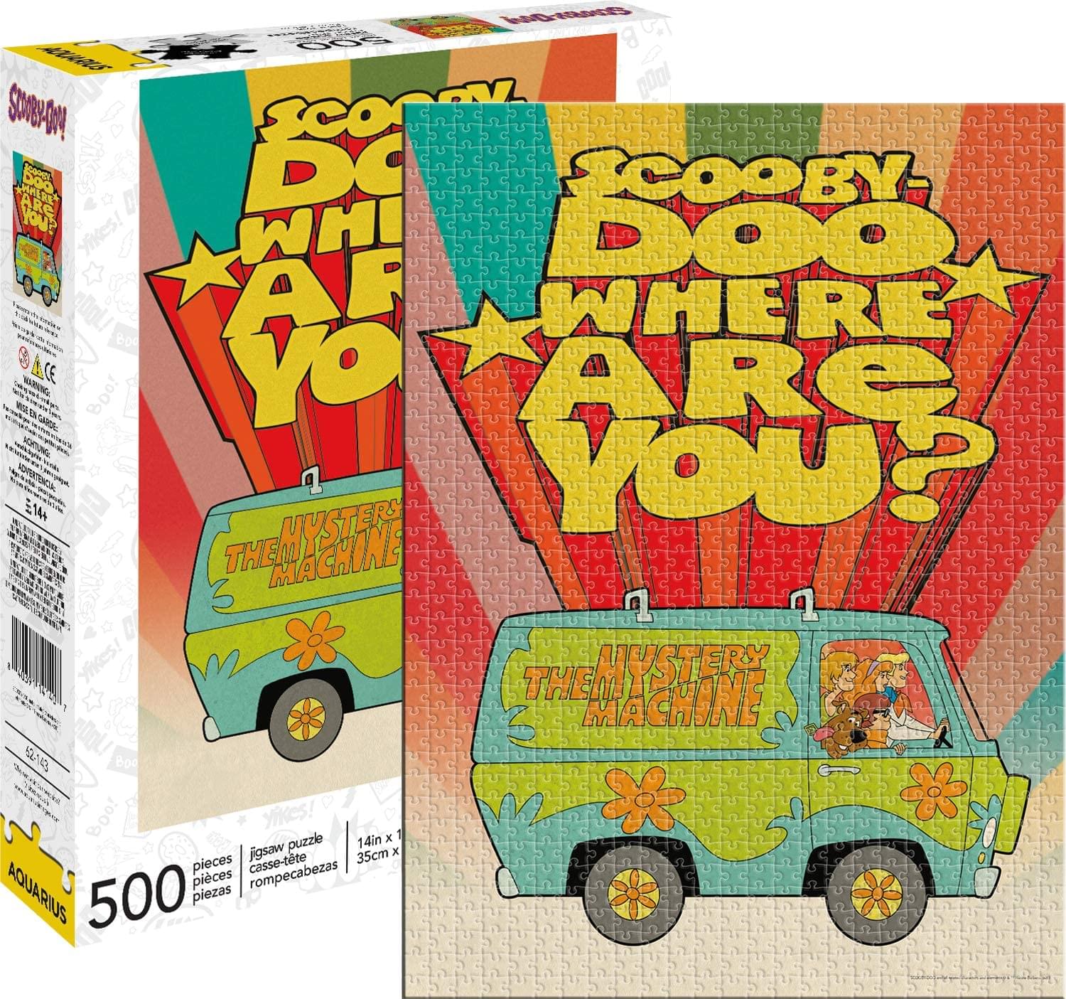 Scooby-Doo Where Are You? 500 Piece Jigsaw Puzzle