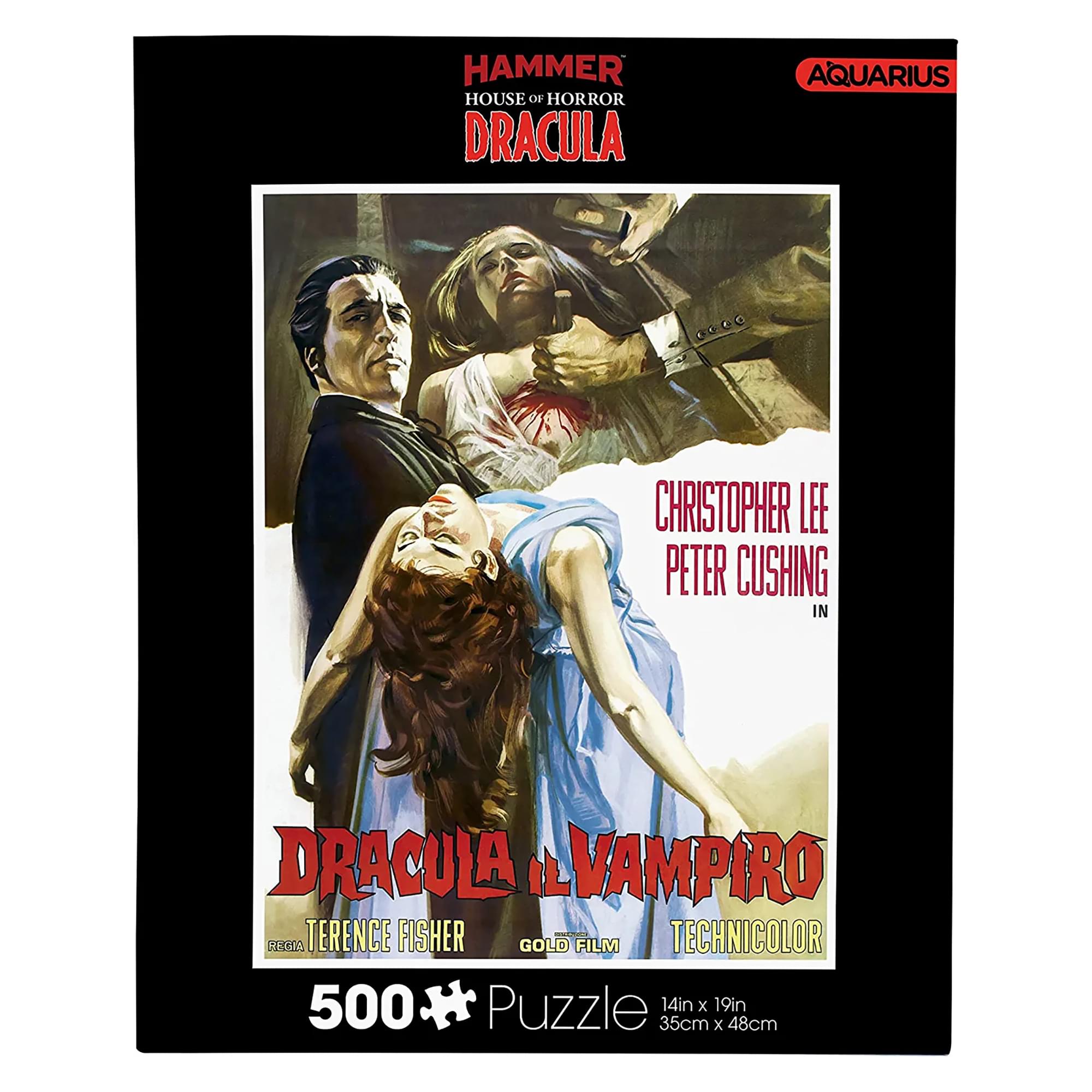 Hammer Dracula 500 Piece Jigsaw Puzzle