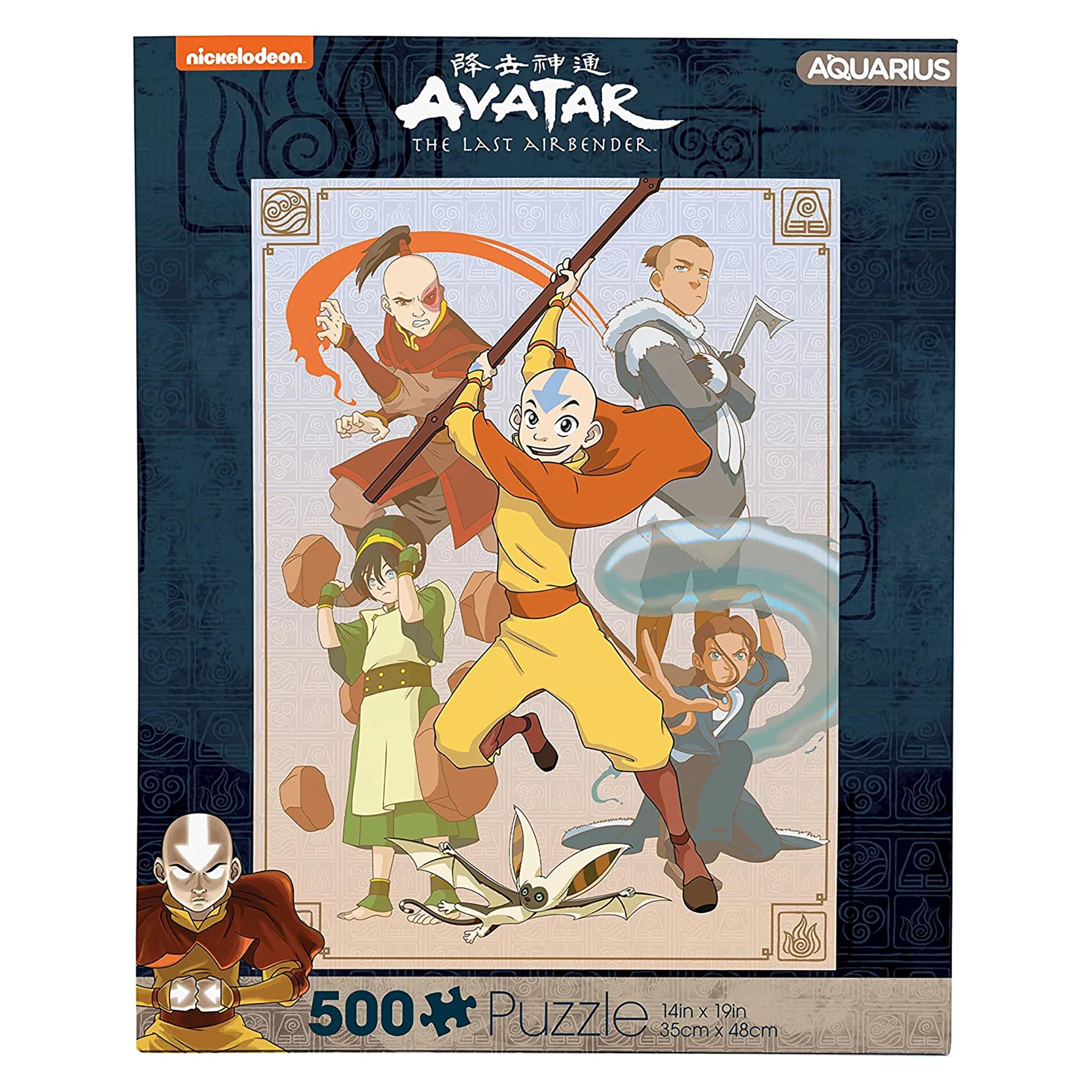 Avatar The Last Airbender Cast 500 Piece Jigsaw Puzzle