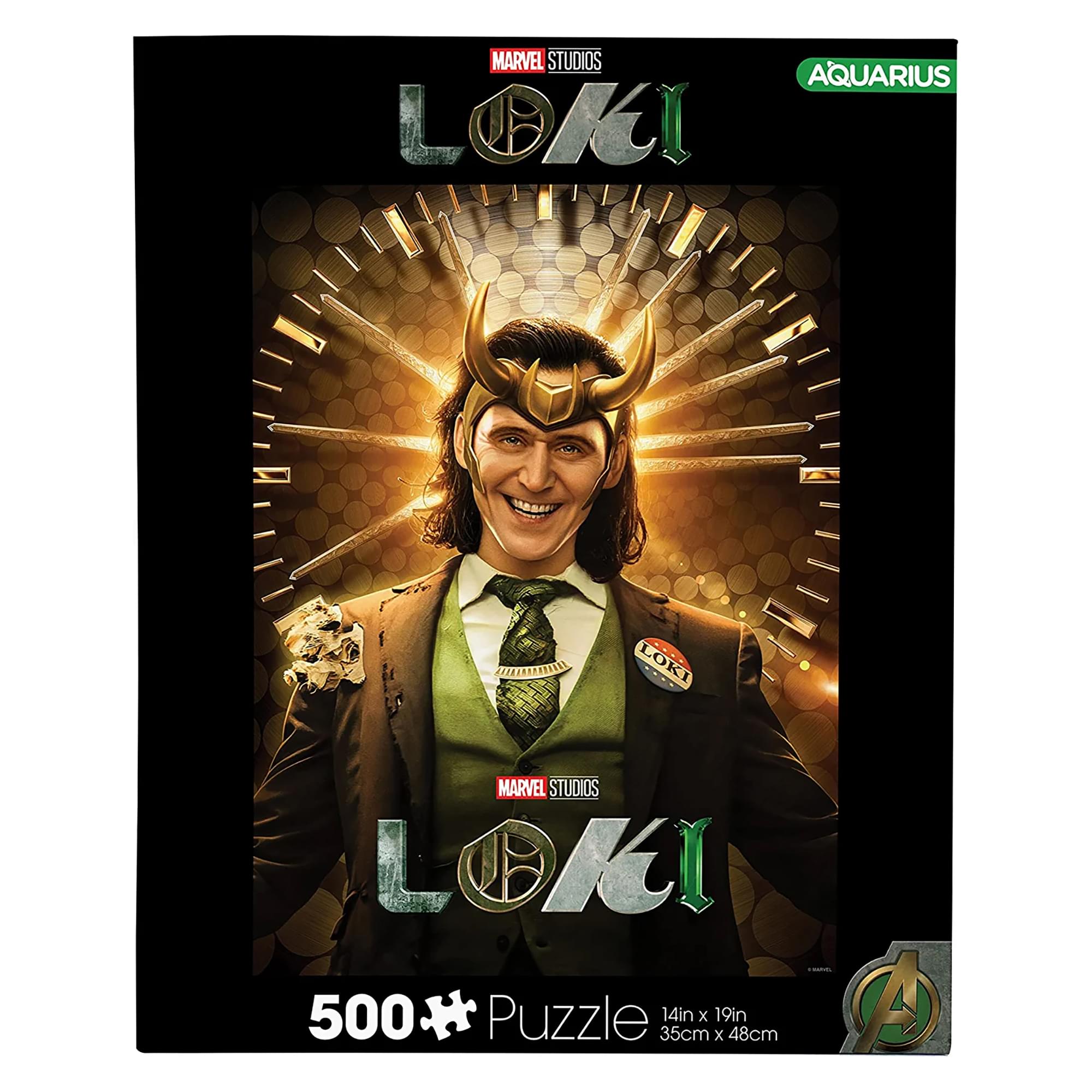 Marvel Loki 500 Piece Jigsaw Puzzle