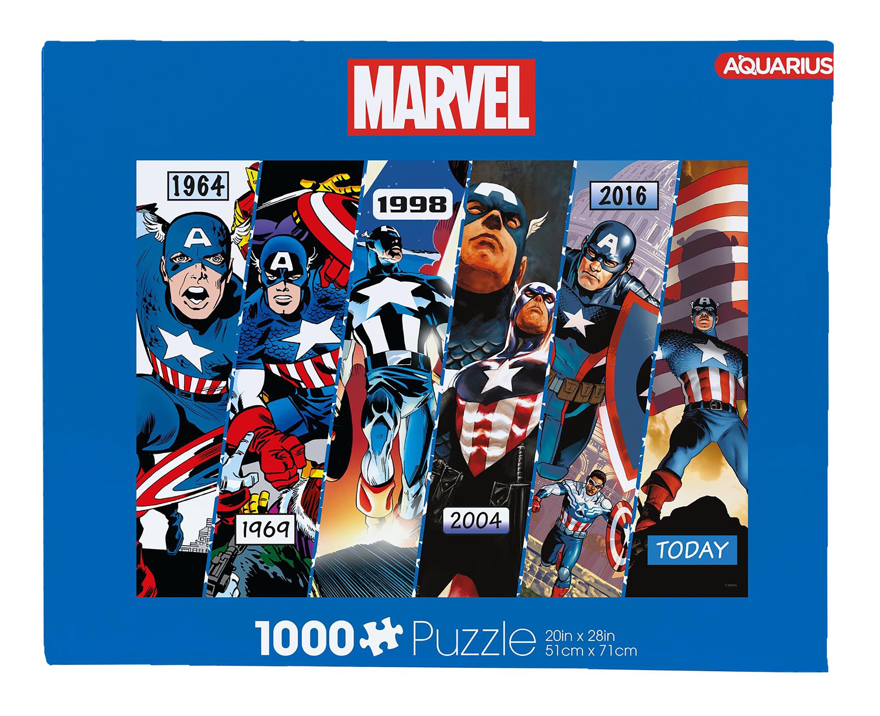 Marvel Captain America Timeline 1000 Piece Jigsaw Puzzle