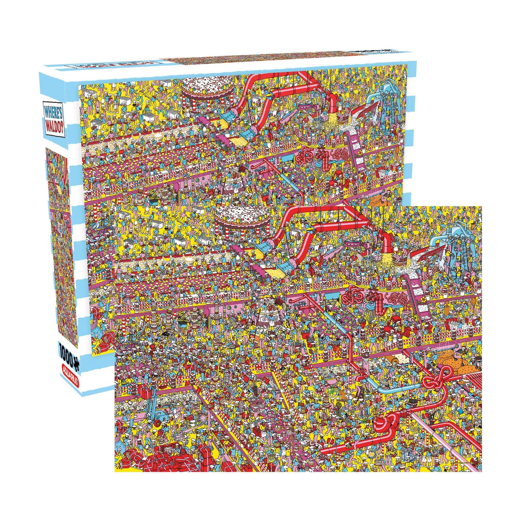 Where’s Waldo? Cake Factory 1000 Piece Jigsaw Puzzle