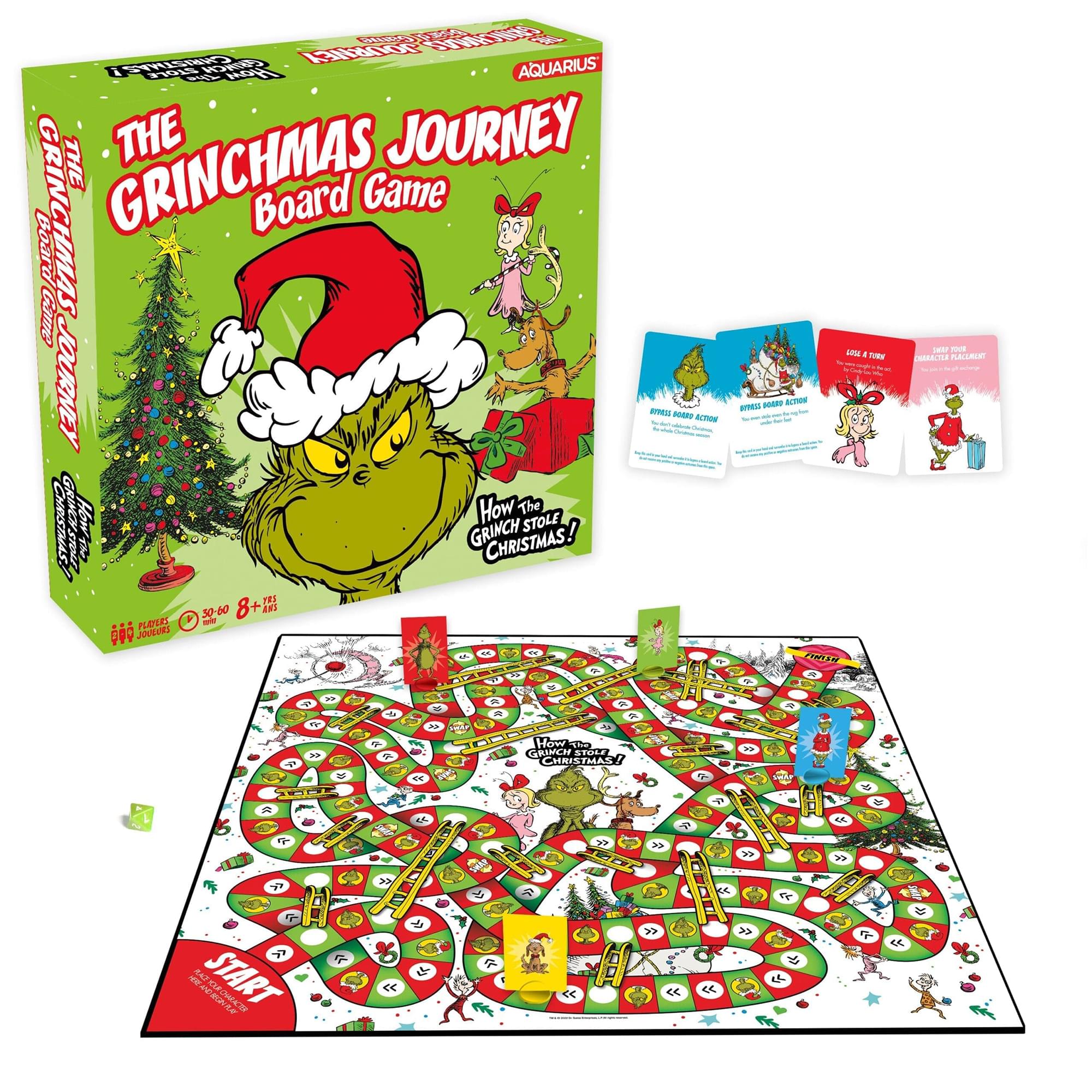 Dr. Seuss Grinchmas Journey Board Game