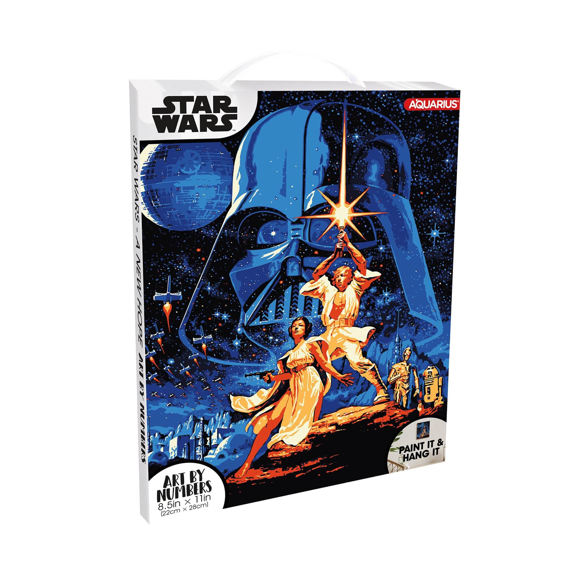Star Wars A New Hope Mini Art By Numbers Craft Kit