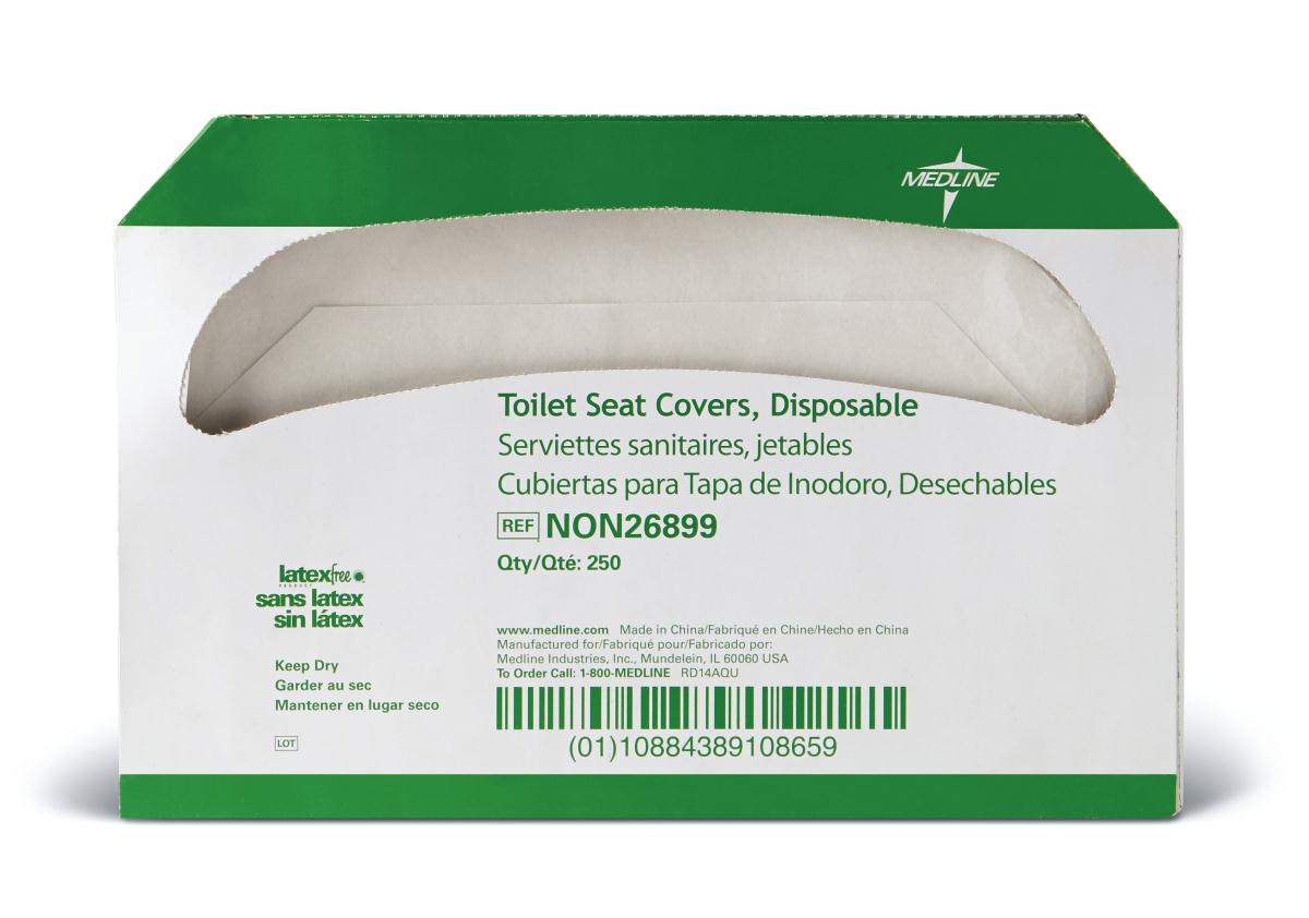 Half-Fold Toilet Seat Cover Paper Refill, Case of 5000