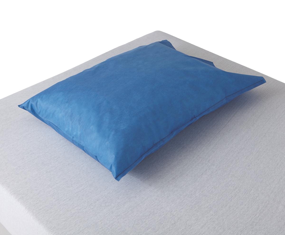 Disposable Multilayer SMS Pillowcase, Blue, 20" x 29", Case of 100