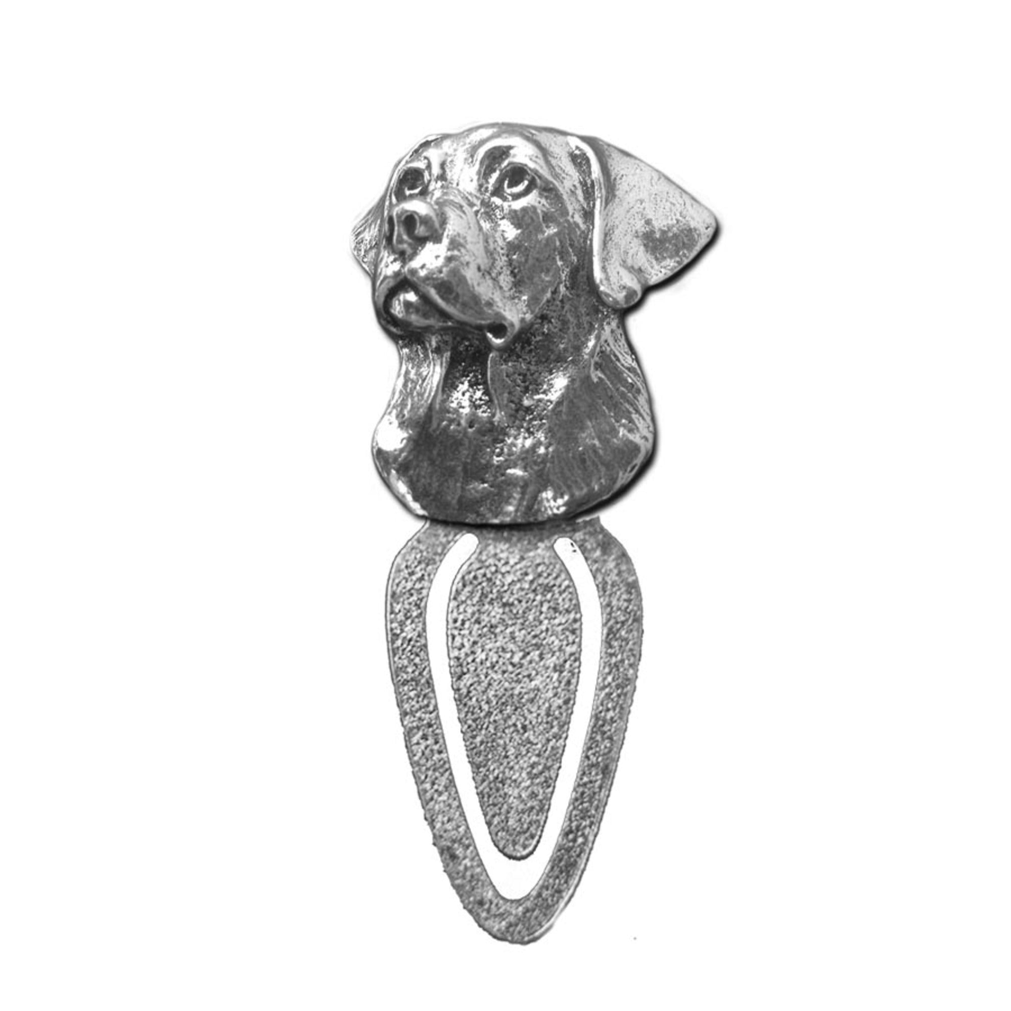 New-Spin Metal Casting Labrador Bookmark