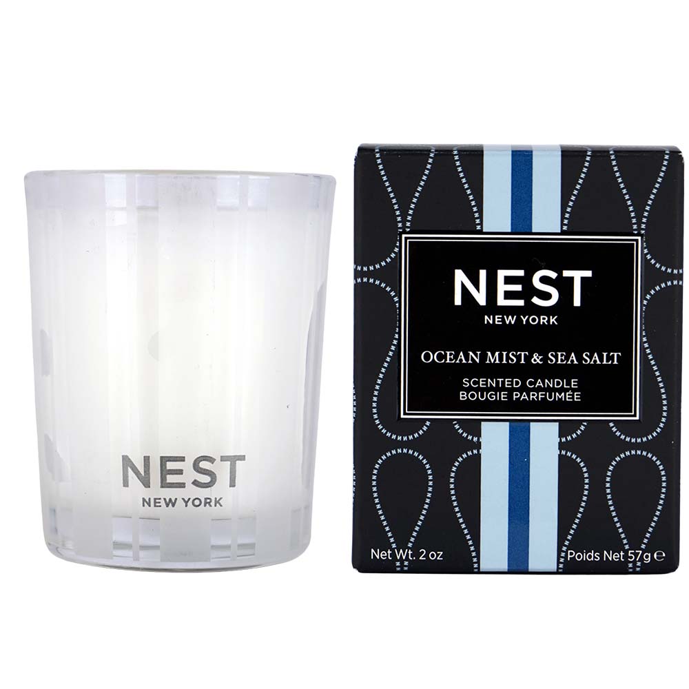 Ocean Mist & Sea Salt Scented Votive Candle