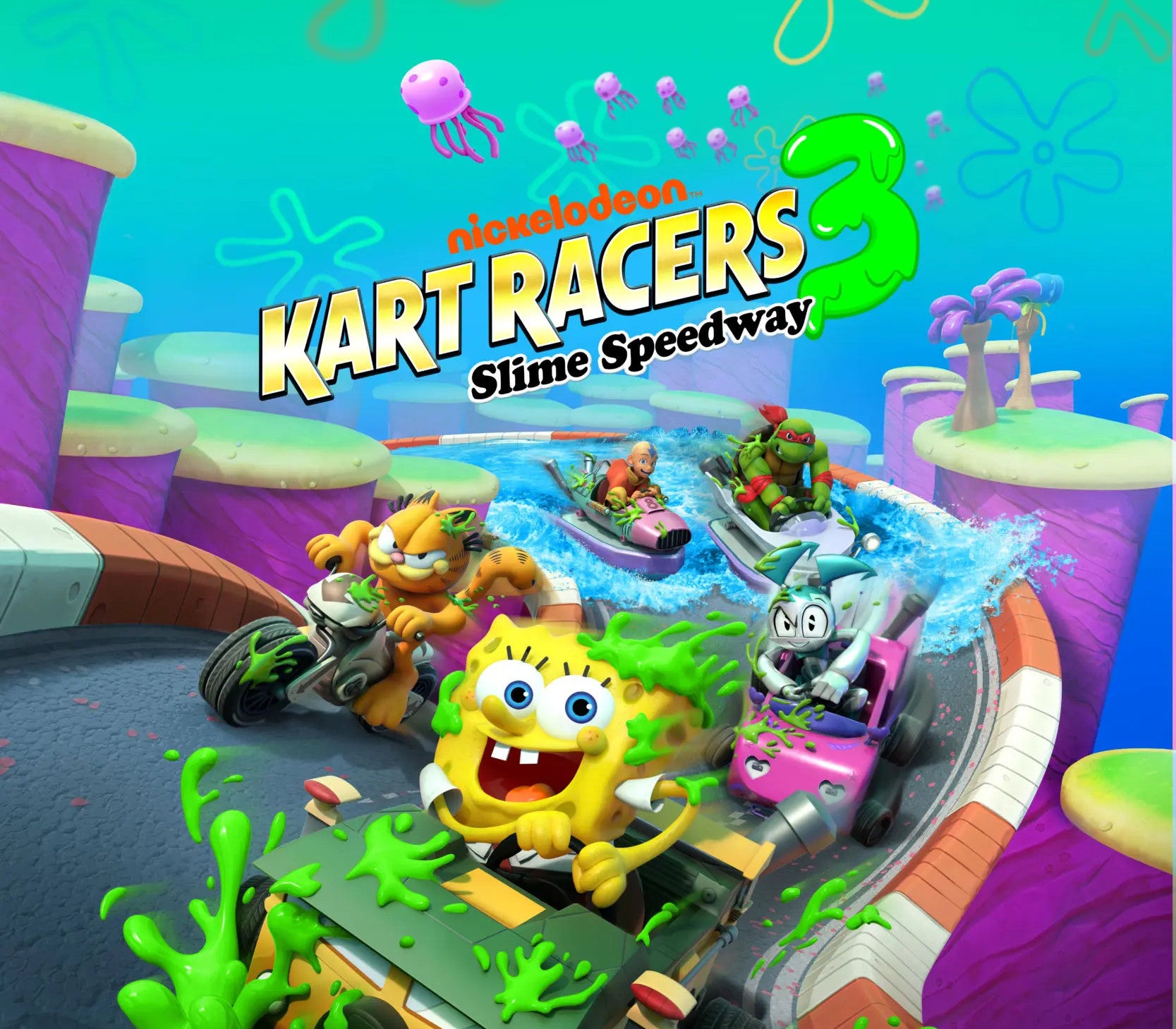 Nickelodeon Kart Racers 3: Slime Speedway AR XBOX One - Xbox Series X|S CD Key