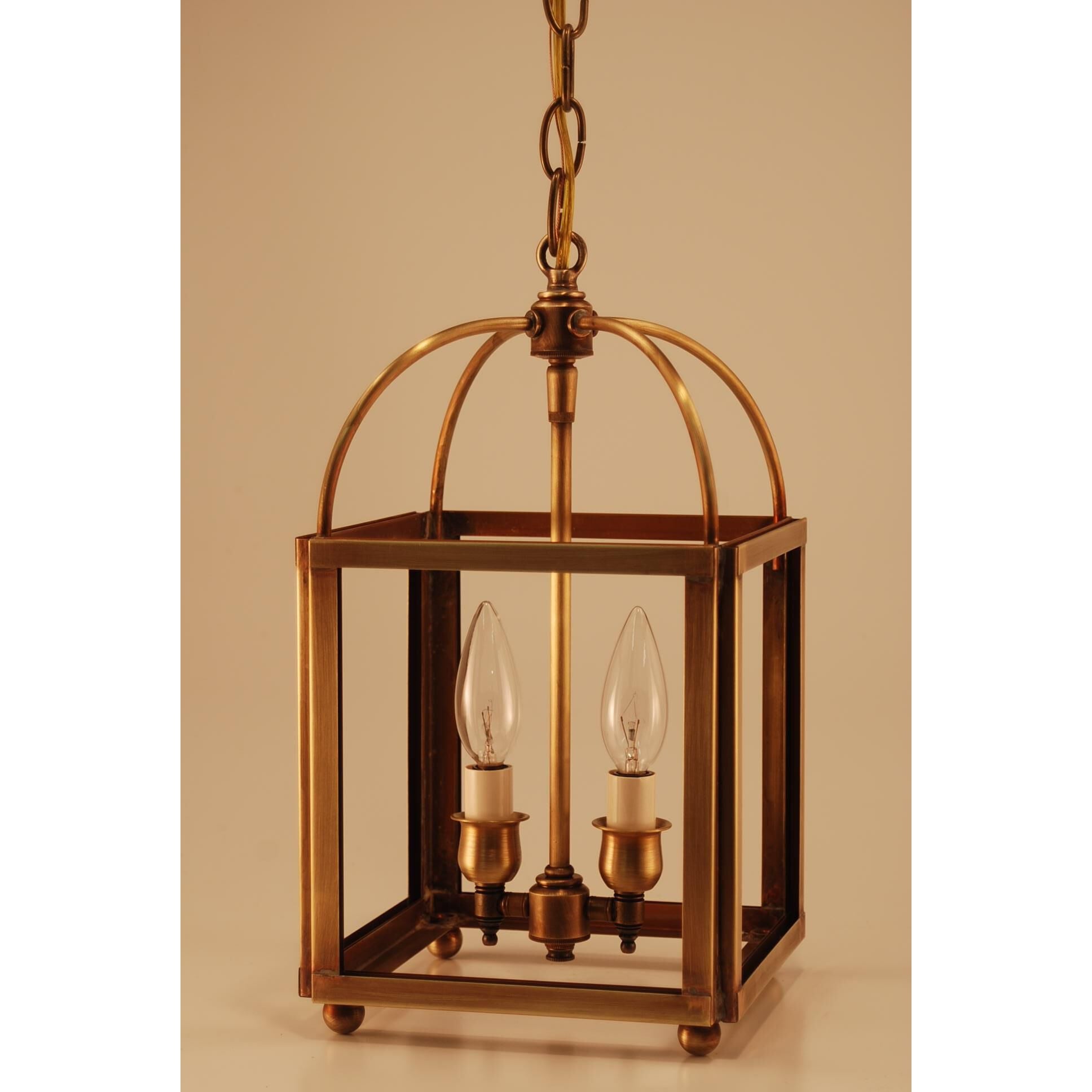 Northeast Lantern 7 Inch Cage Pendant - 6812-VG-LT2-CLR - Traditional