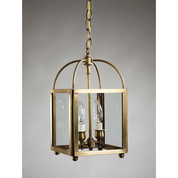 Northeast Lantern 7 Inch Cage Pendant - 6812-AB-LT2-SMG - Traditional