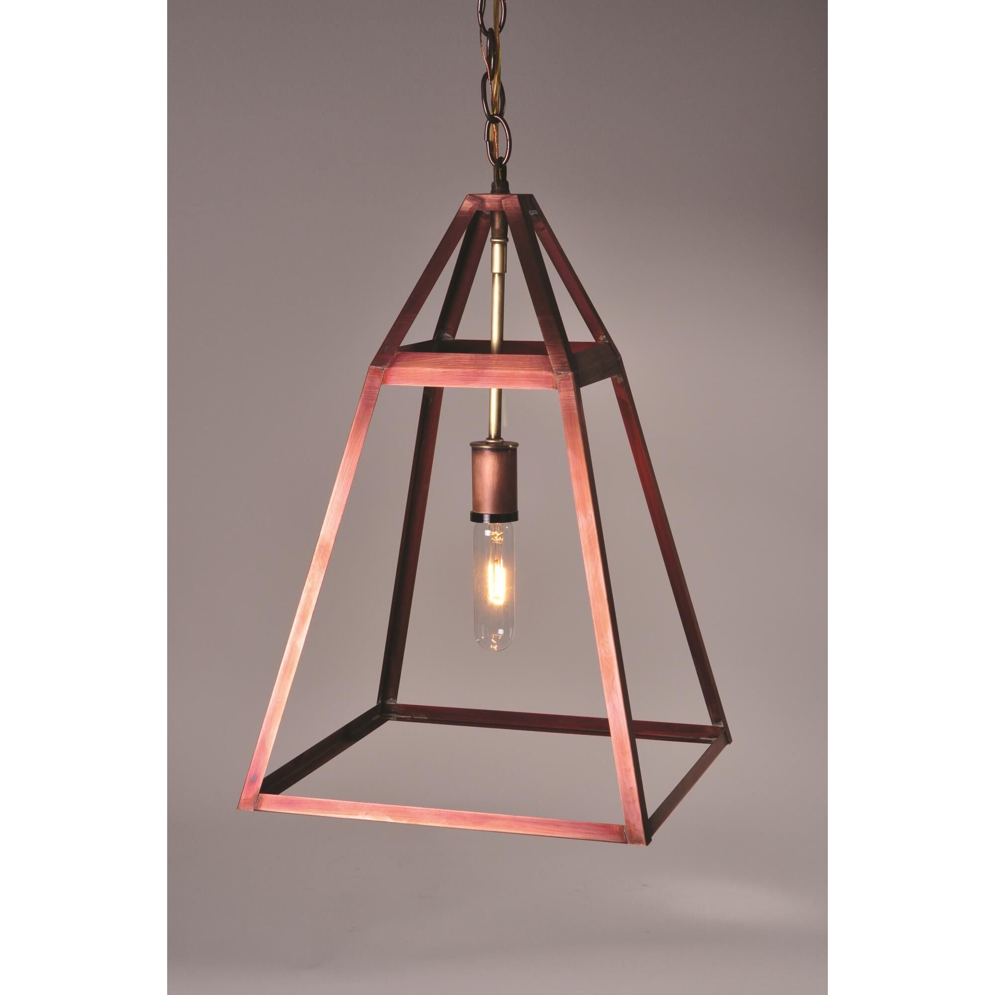 Northeast Lantern Appledore 12 Inch Cage Pendant Appledore - 9722-AC-MED-CSG - Transitional