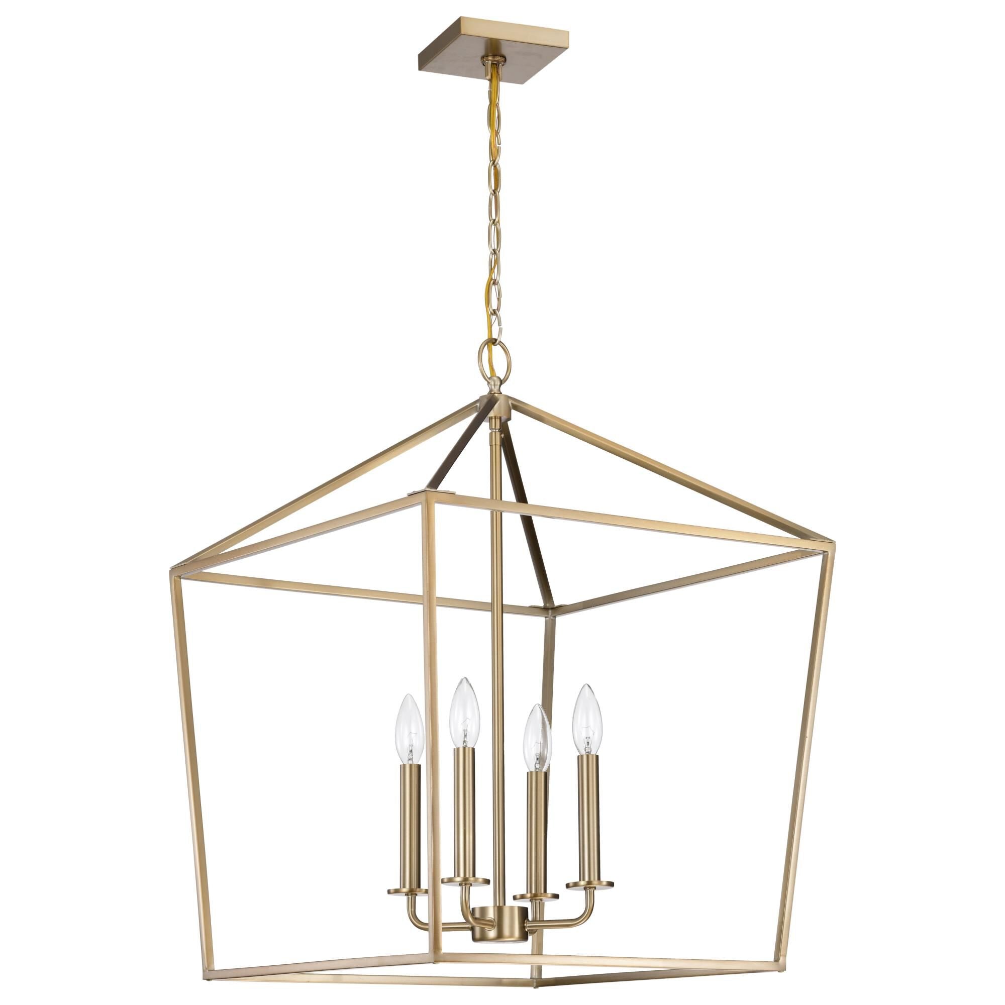 Nuvo Lighting Nuvo Emma 4 Light Cage Pendant Emma - 60-7932 - Transitional