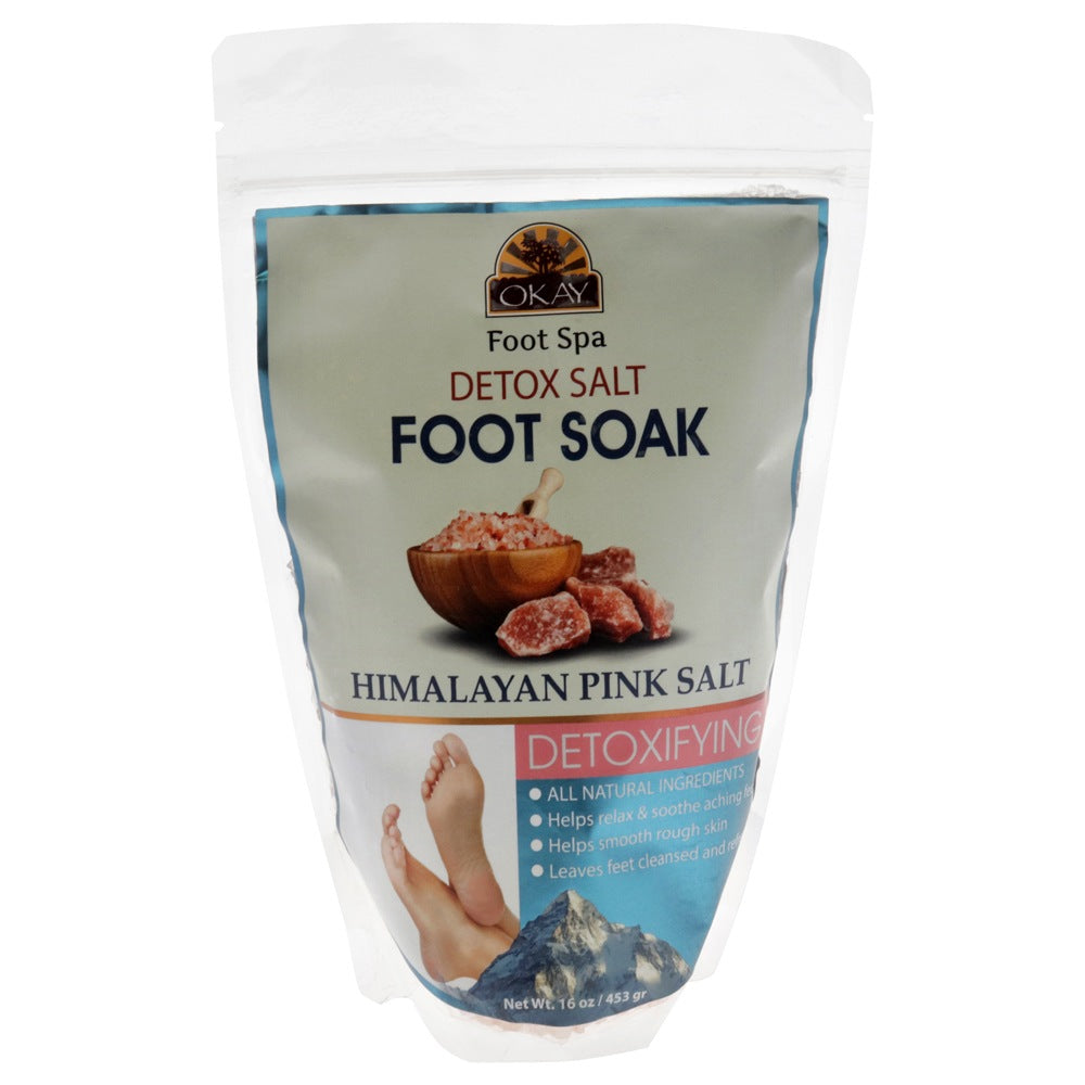 Himalayan Pink Salt Foot Spa Detox Salt Foot Soak - 16oz