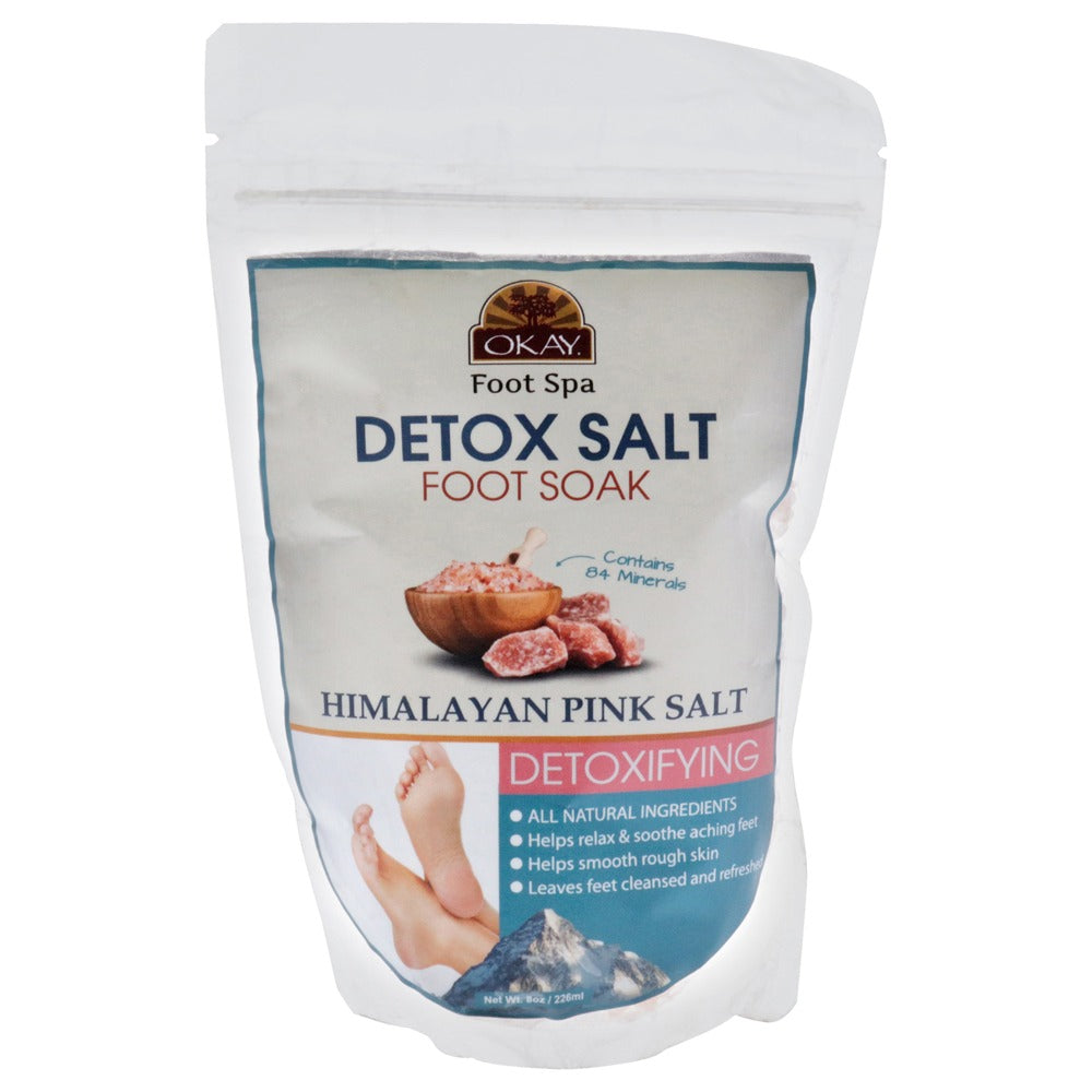 Himalayan Pink Salt Foot Spa Detox Salt Foot Soak - 8oz