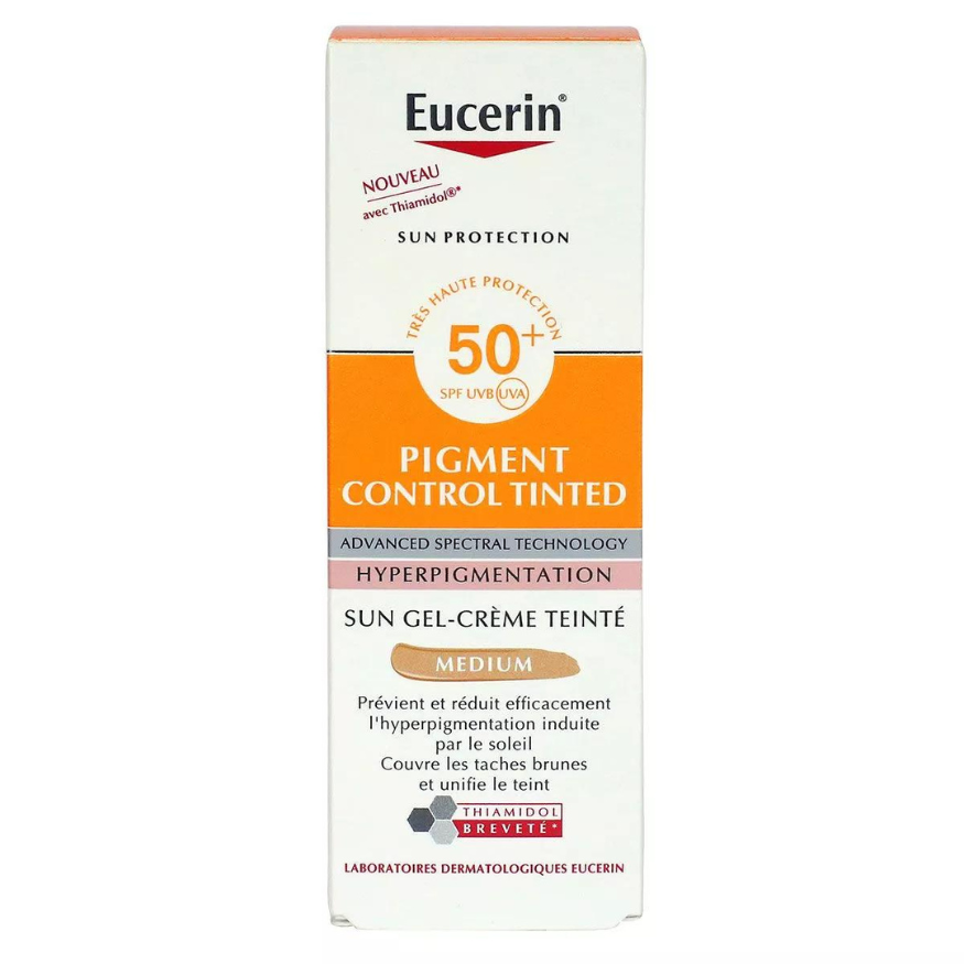 Eucerin Solkrem Pigment Control Gel-Cream SPF50+ Tint 50ml