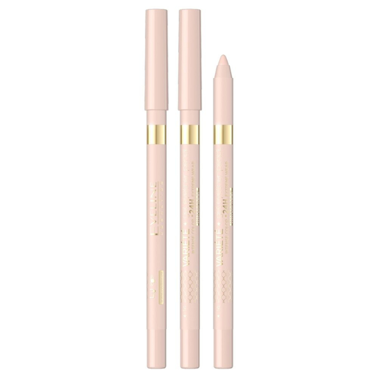 Eveline Cosmetics Variété Lápiz Gel Waterproof para Ojos Color 14 Nude 1ud