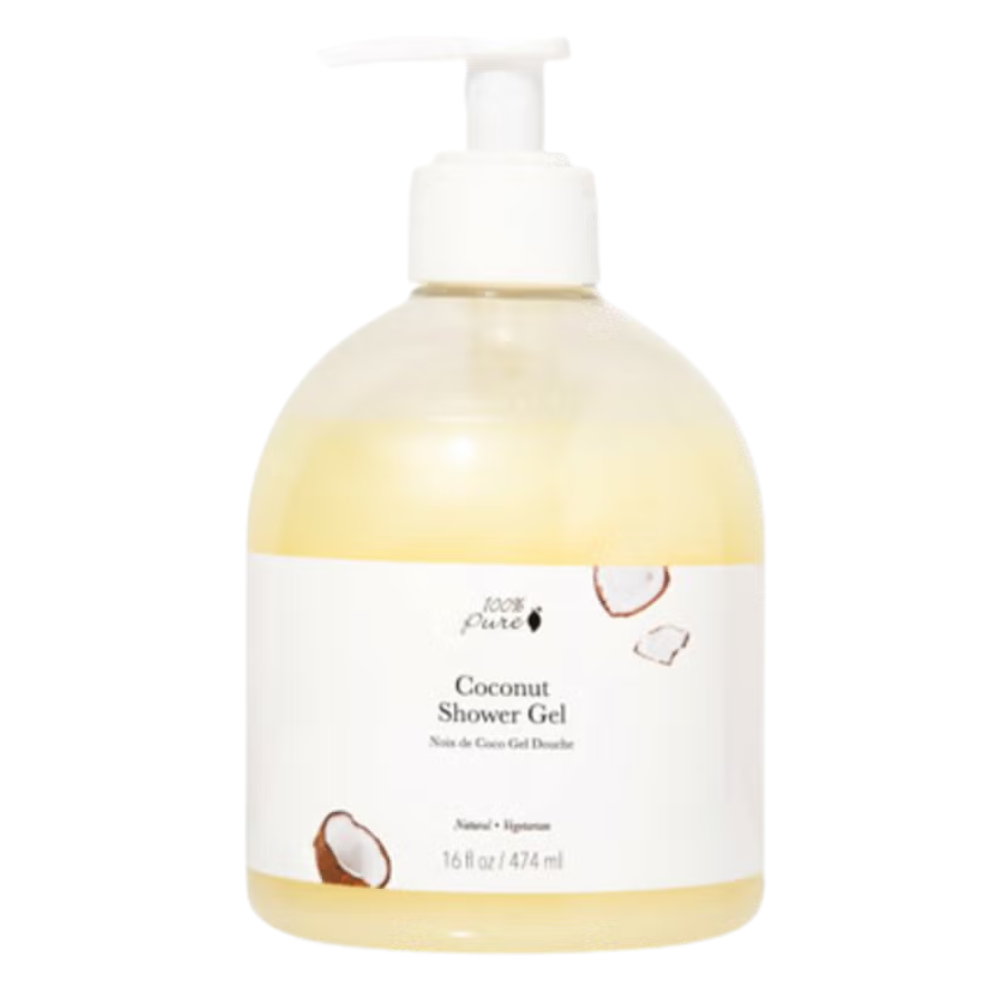 100% pure Large Coconut Shower Gel (474 ml)