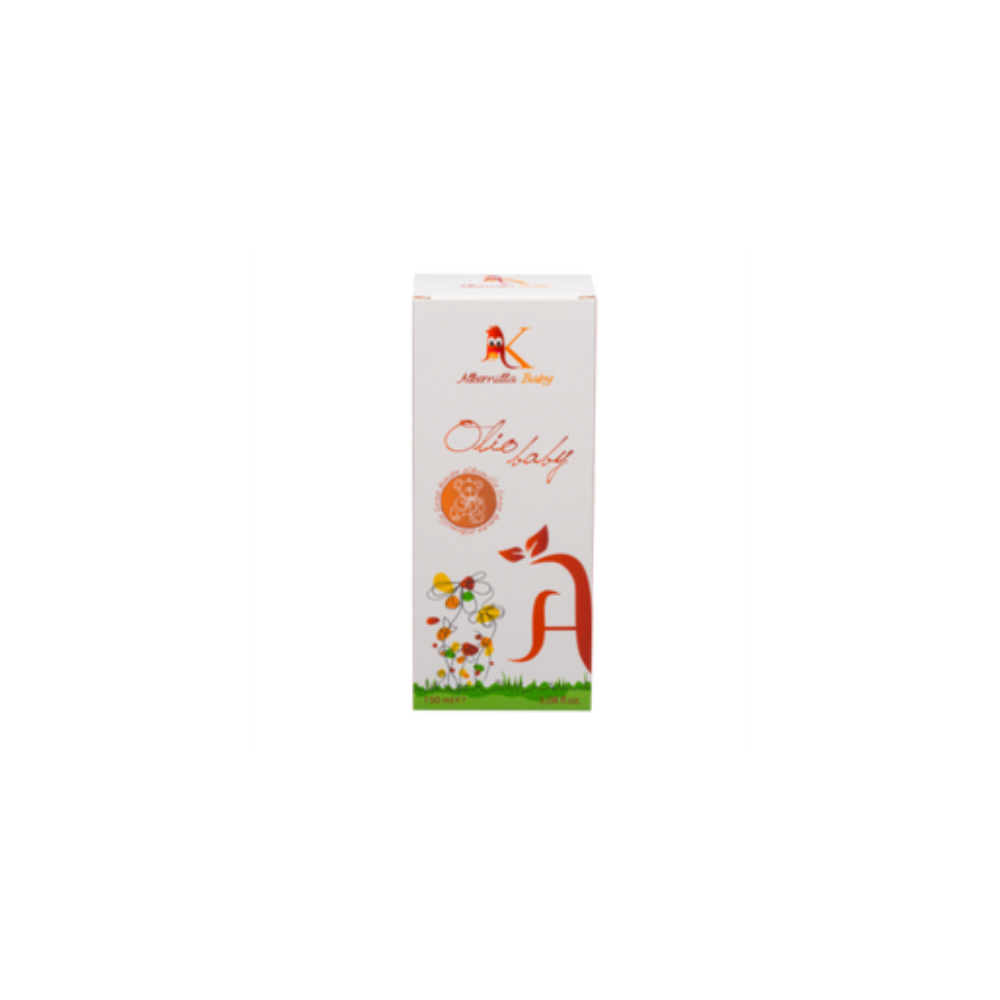 Alkemilla eco bio kosmetisk babyolie, 150 ml