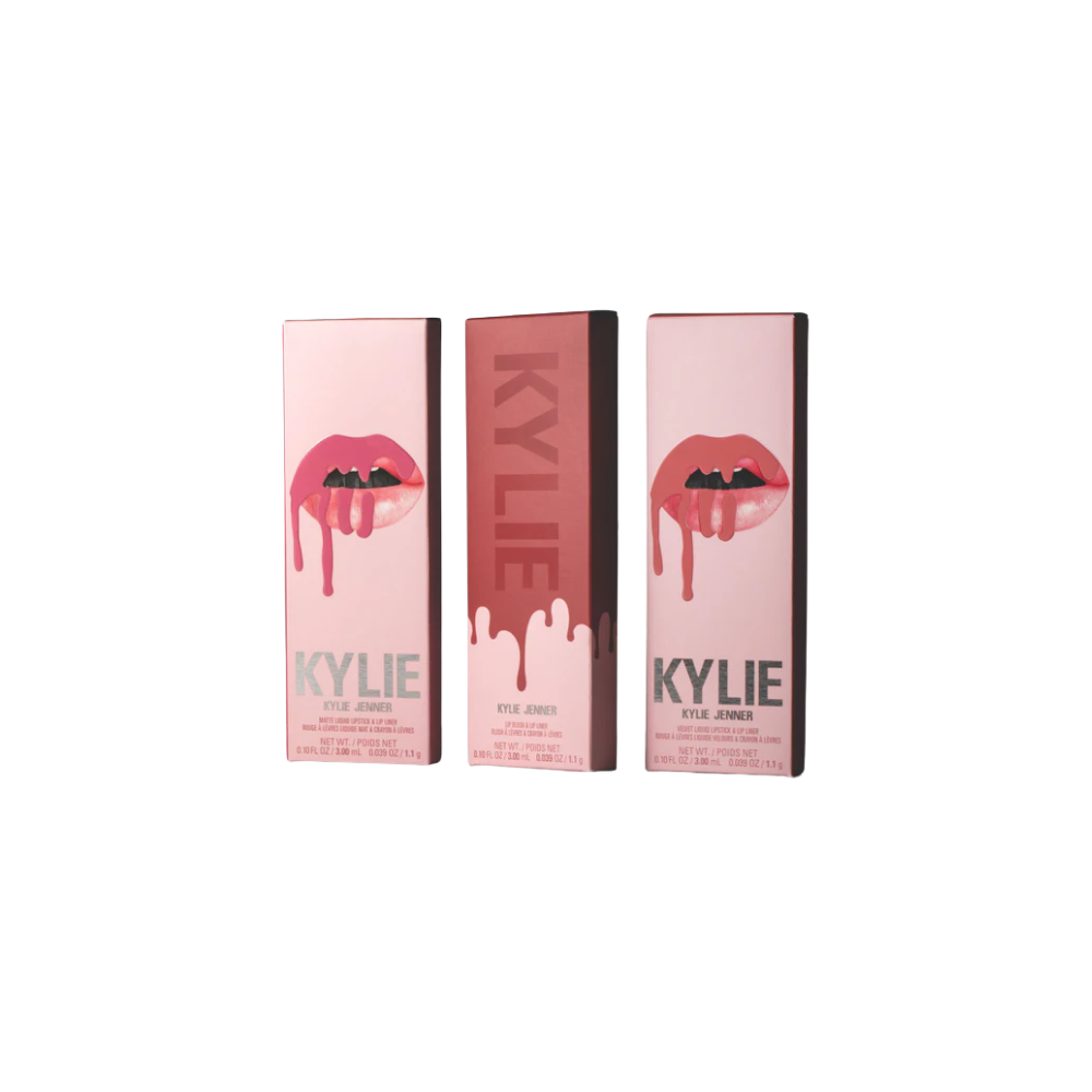 Kylie cosmetics Set Rossetto Liquido Velvet + matita labbra Tonalità: 705 Charm